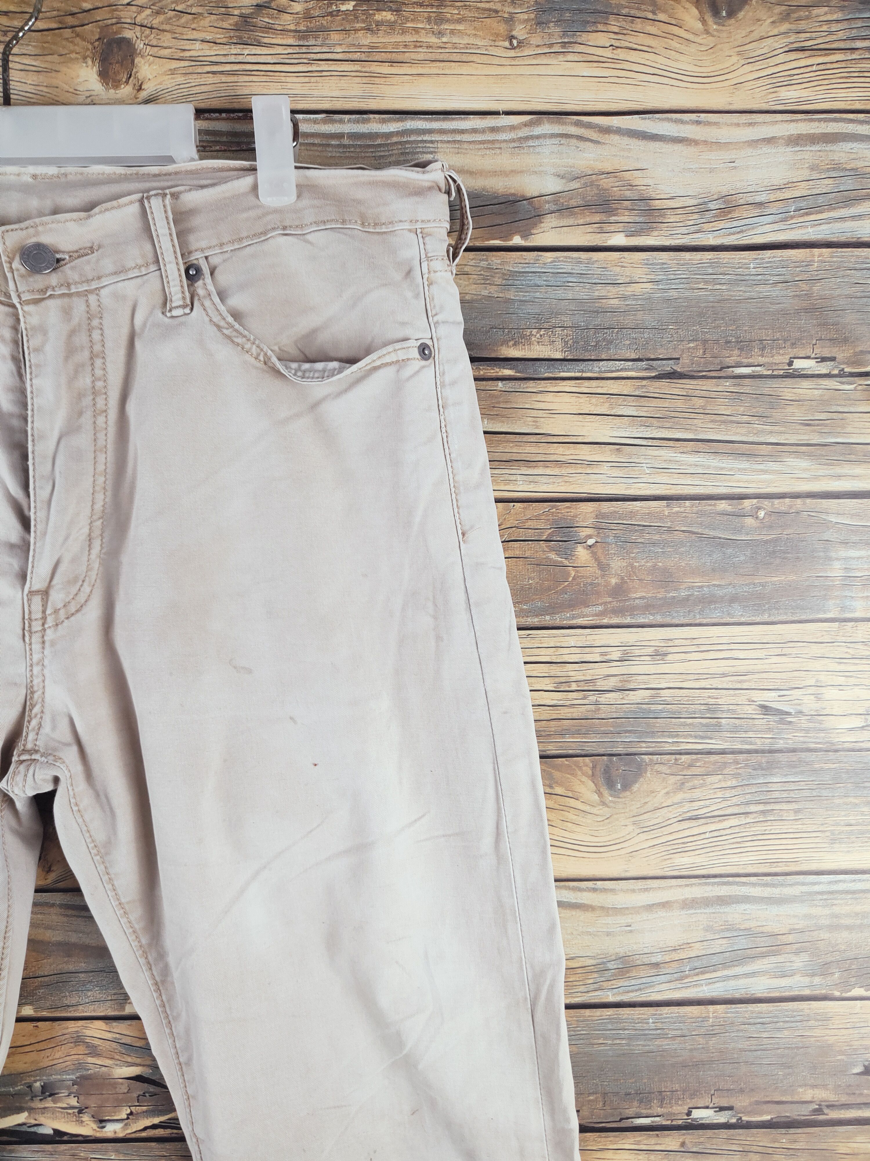 Levi's Levi's Beige Multipocket Casual Pants #S2805 Size US 34 / EU 50 - 5 Thumbnail