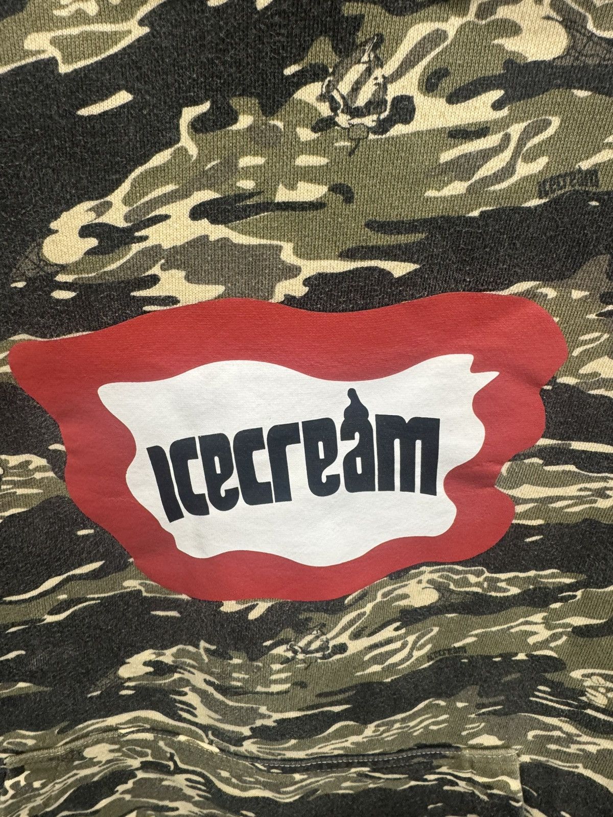 Billionaire Boys Club Vintage billionaire boy club IceCream Logo Camo Hoodie Size US L / EU 52-54 / 3 - 5 Thumbnail