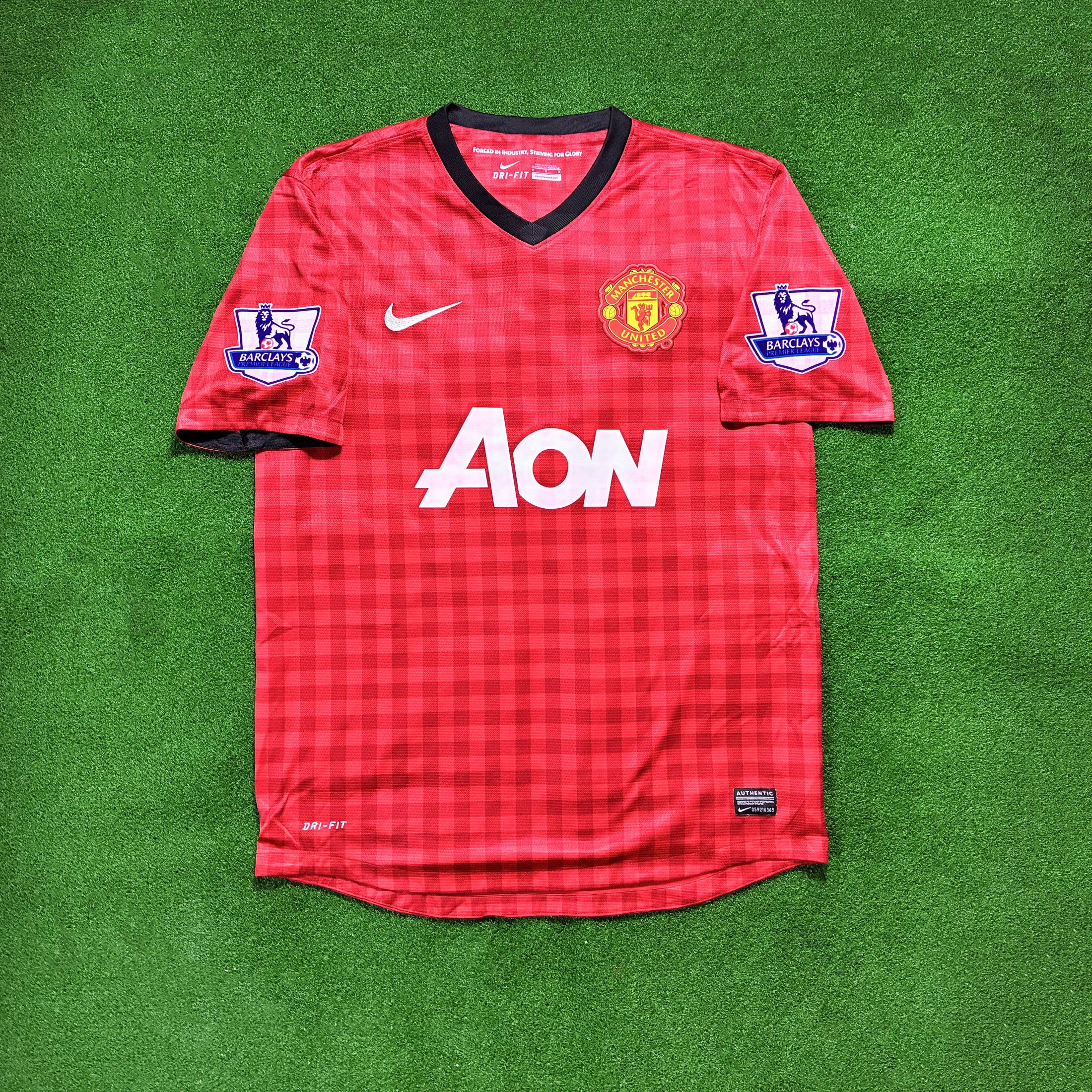 Nike Manchester United 2012/13 Home Jersey Chicharito 14 Size US M / EU 48-50 / 2 - 2 Thumbnail