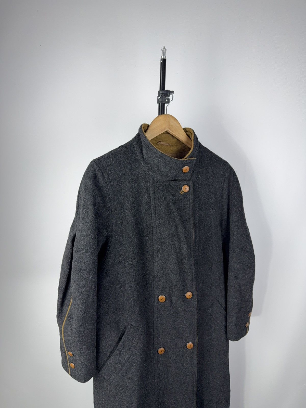 Japanese Brand Vintage 80s West Germany Coat Tranche Japanese style CDG Size US S / EU 44-46 / 1 - 2 Thumbnail