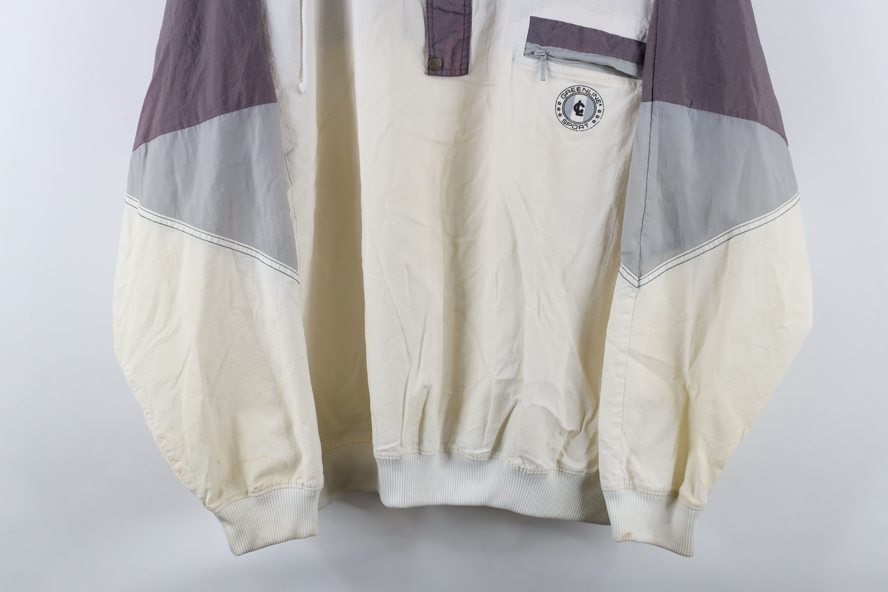 Vintage Vintage 90s Streetwear Block Pullover Windbreaker Jacket Size US XL / EU 56 / 4 - 3 Thumbnail