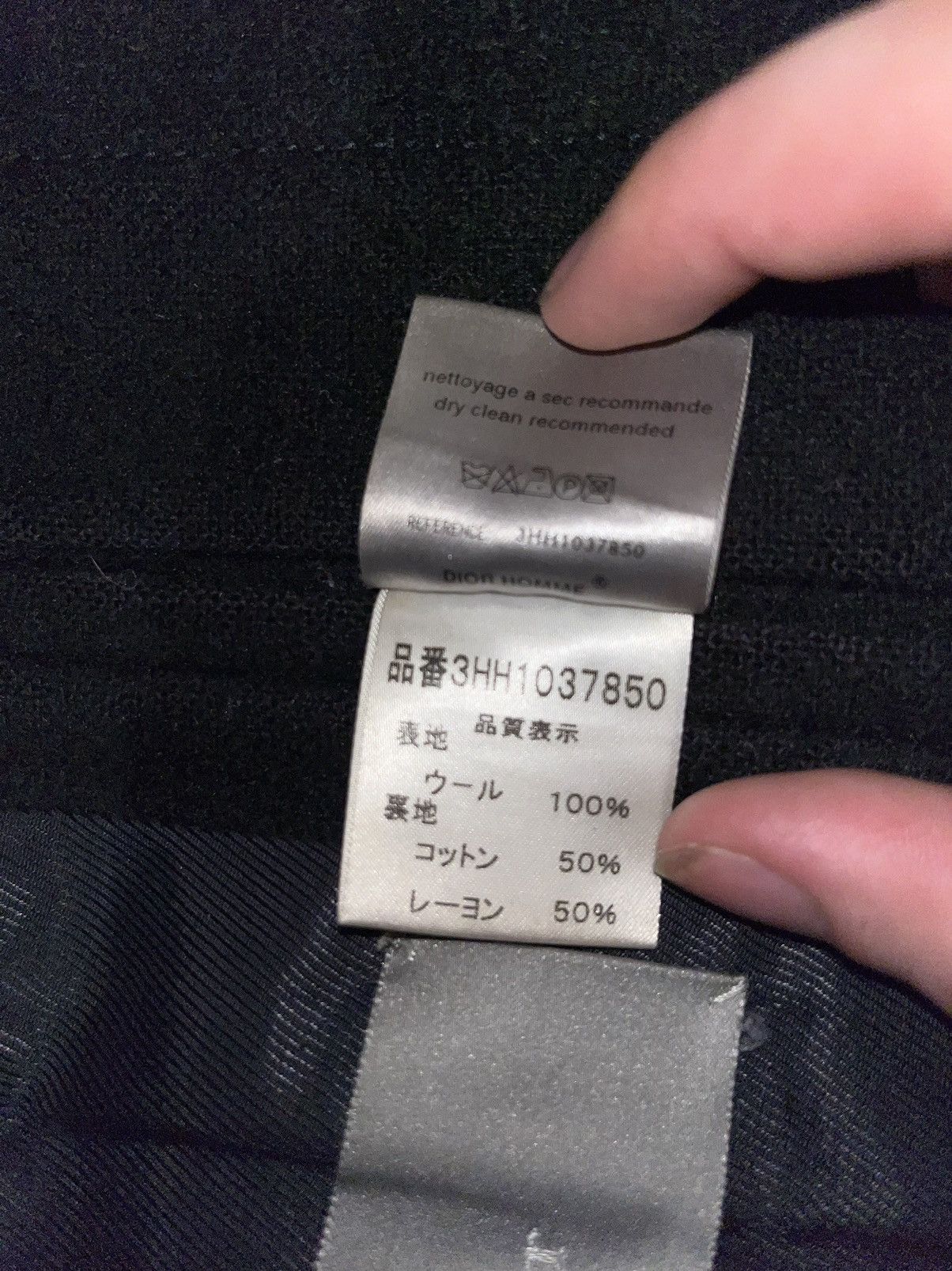 Dior × Hedi Slimane 03AW "Luster" Wool Coat Size US M / EU 48-50 / 2 - 9 Thumbnail