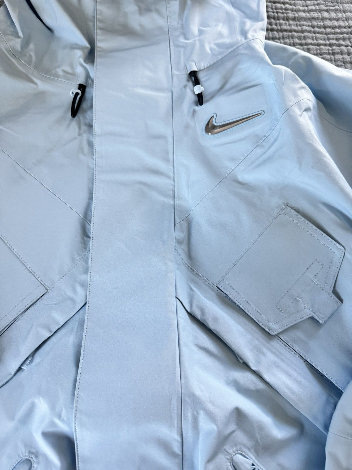 image of Drake x Nike Nocta F&f Alien Goretex Shell Jacket Exclusive in Baby Blue, Men's (Size 2XL)