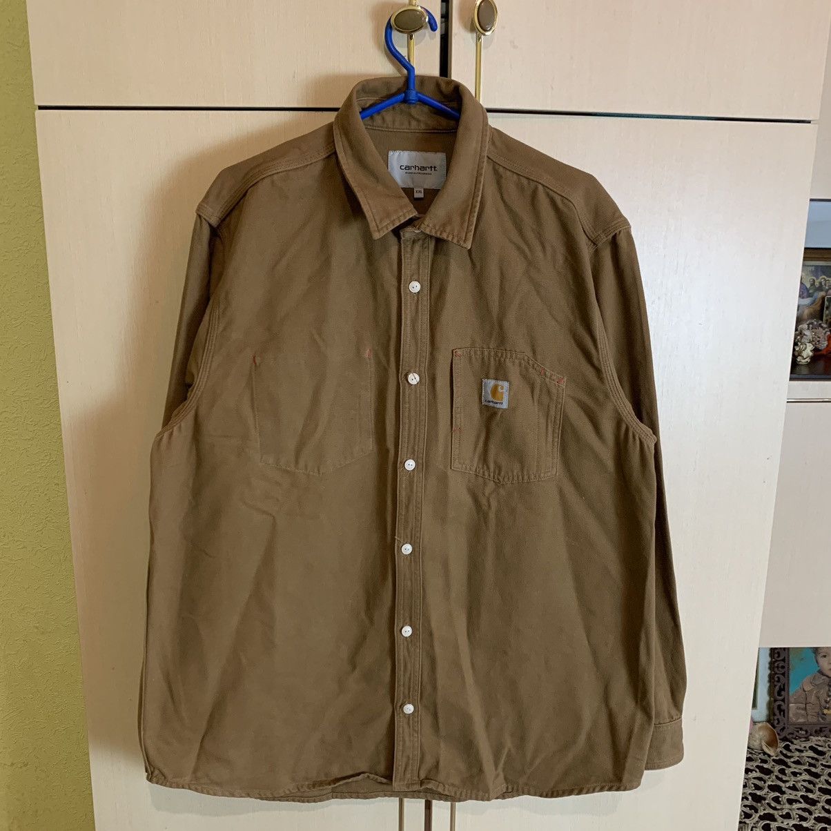 Other Carhartt Work In Progress LS Tony Shirt Overshirt Size US XXL / EU 58 / 5 - 4 Thumbnail