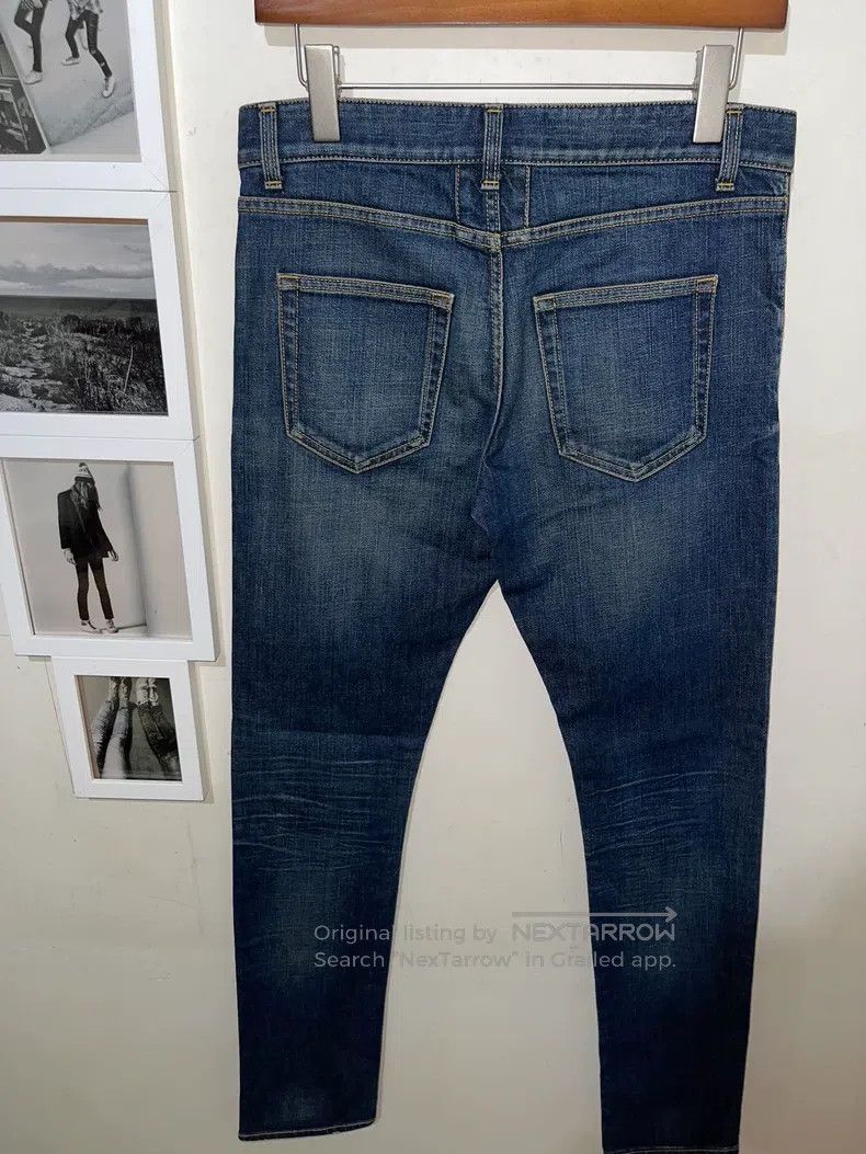 Saint Laurent Paris Saint Laurent Paris Ghoul Claw Water Ripple Basic Denim Pa Size US 30 / EU 46 - 5 Thumbnail