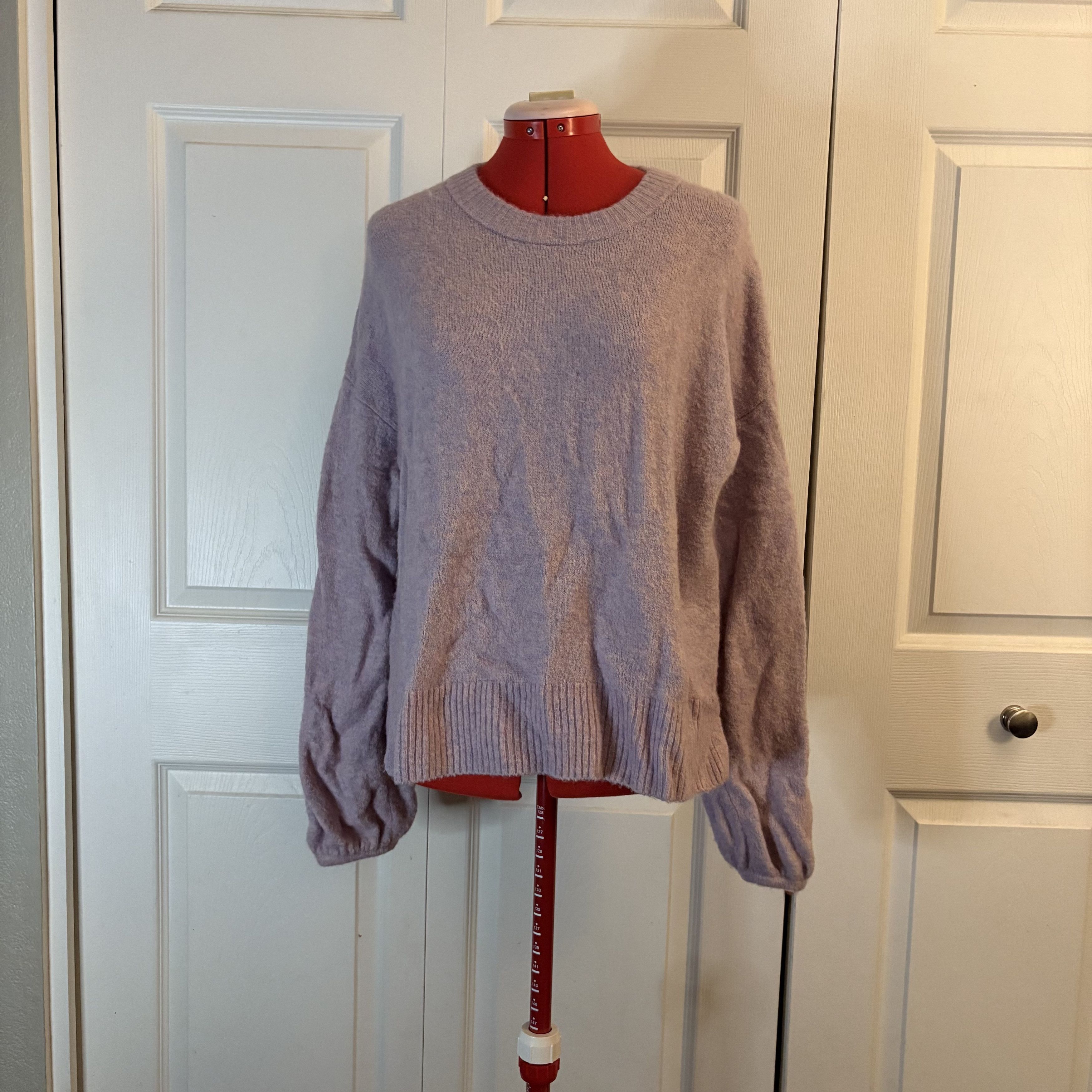 Madewell Madewell Payton Pullover Heather Lilac Sweater size M Size M / US 6-8 / IT 42-44 - 1 Thumbnail