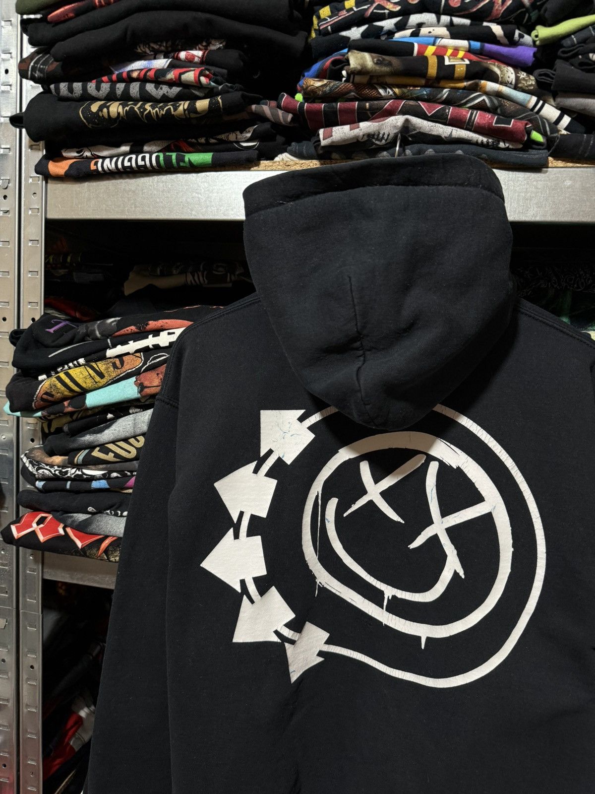 Band Tees Vintage 2000’s Blink 182 Band Rock Retro Hoodie Y2K Hype Size US M / EU 48-50 / 2 - 4 Thumbnail