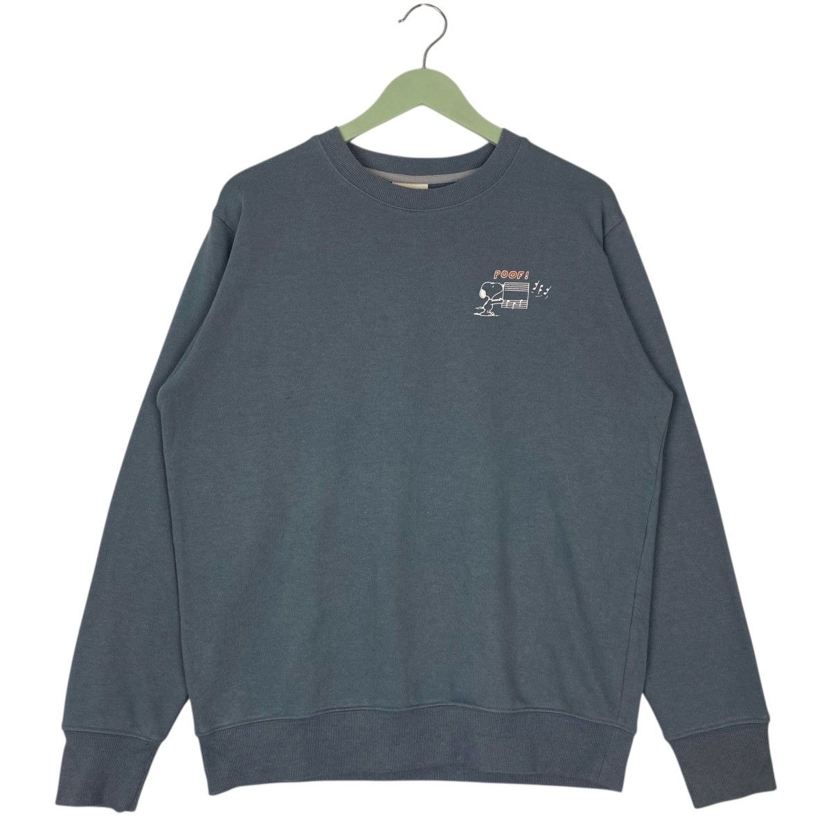 Vintage Vintage Peanuts Printed Crewneck Sweatshirt Blue Size M Size M / US 6-8 / IT 42-44 - 4 Thumbnail