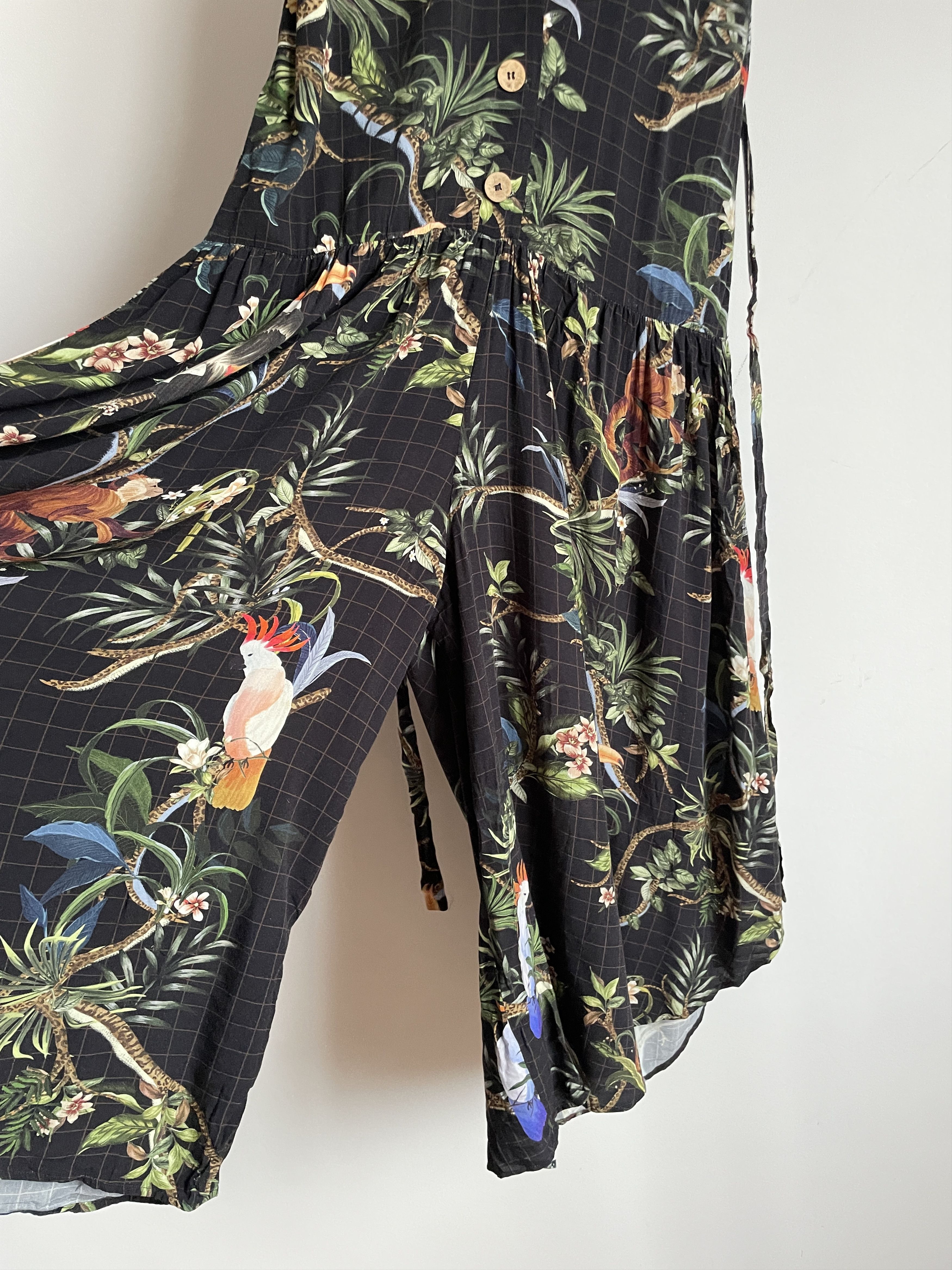 Farm Rio Farm Rio Tropical Print Jumpsuit Dress Size P Size S / US 4 / IT 40 - 7 Thumbnail