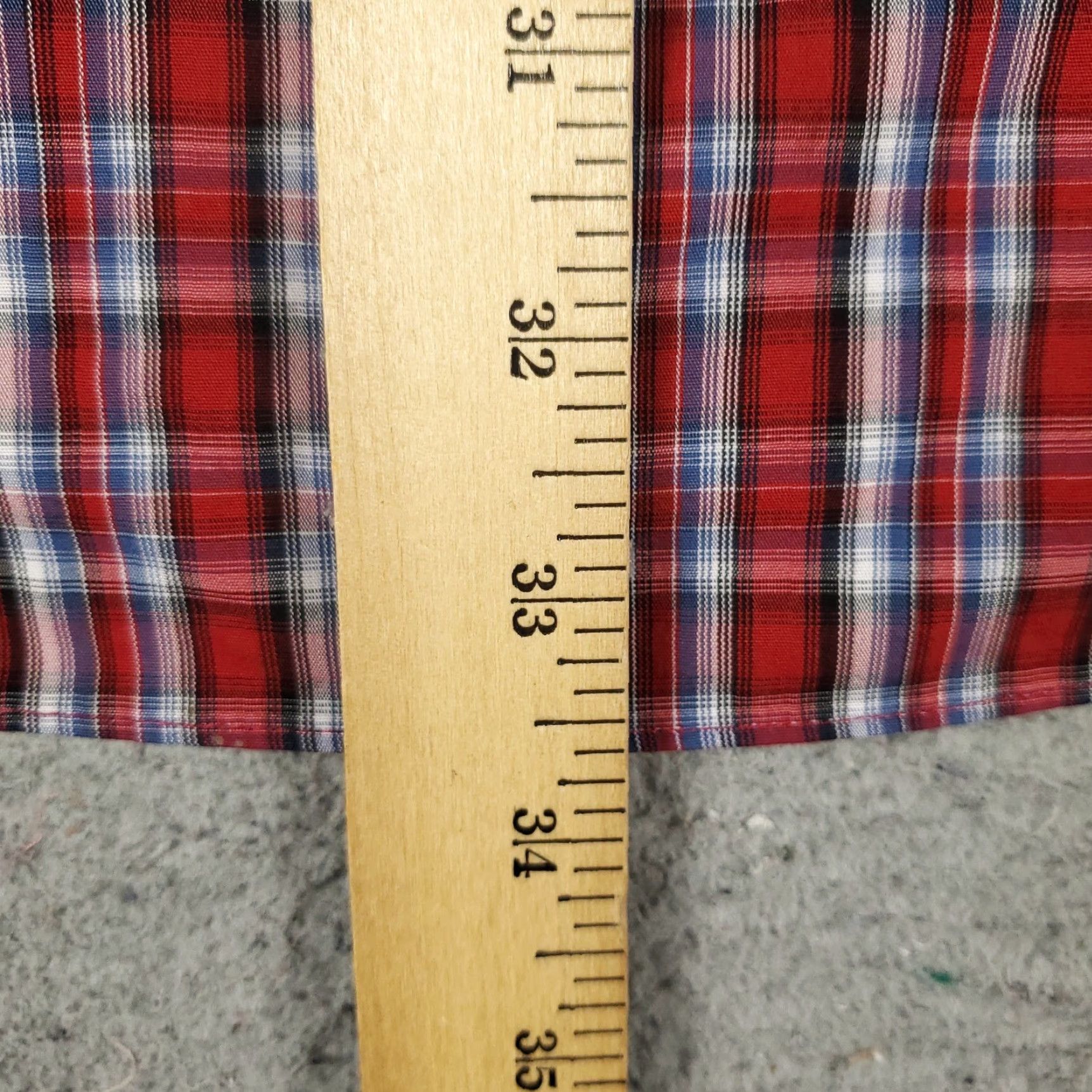 Ariat Ariat Shirt Mens 2XL Red Plaid Button-Up Long Sleeve Casual Shirt - Cotton Blend, Button-Down Collar, Regular Fit, Mens Size US XXL / EU 58 / 5 - 4 Thumbnail