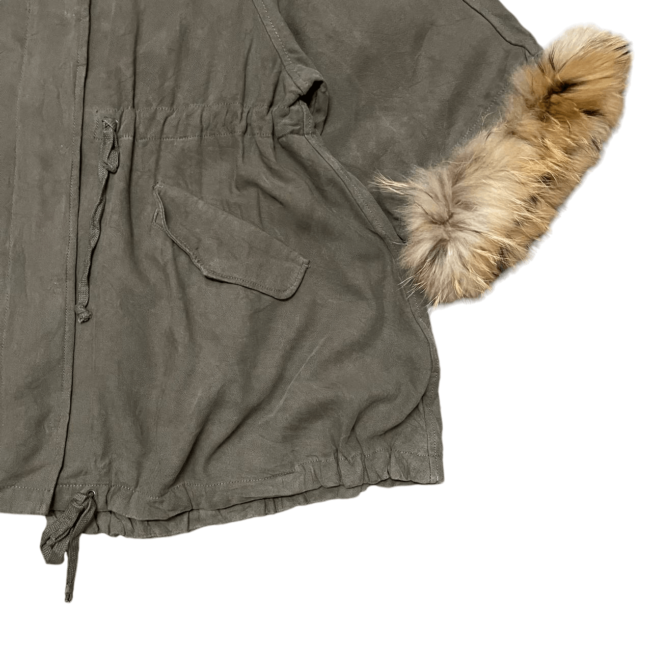 Hysteric Glamour Vintage Balcony and Bed Raccoon Fur Jacket Military Style Size US M / EU 48-50 / 2 - 4 Thumbnail