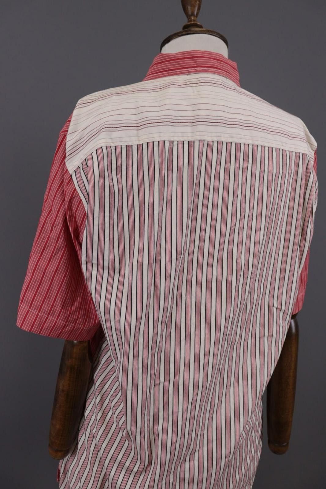 Designer Le Jean Marithe Francois Girbaud Patched Shirt Size USA 36 Size M / US 6-8 / IT 42-44 - 12 Thumbnail