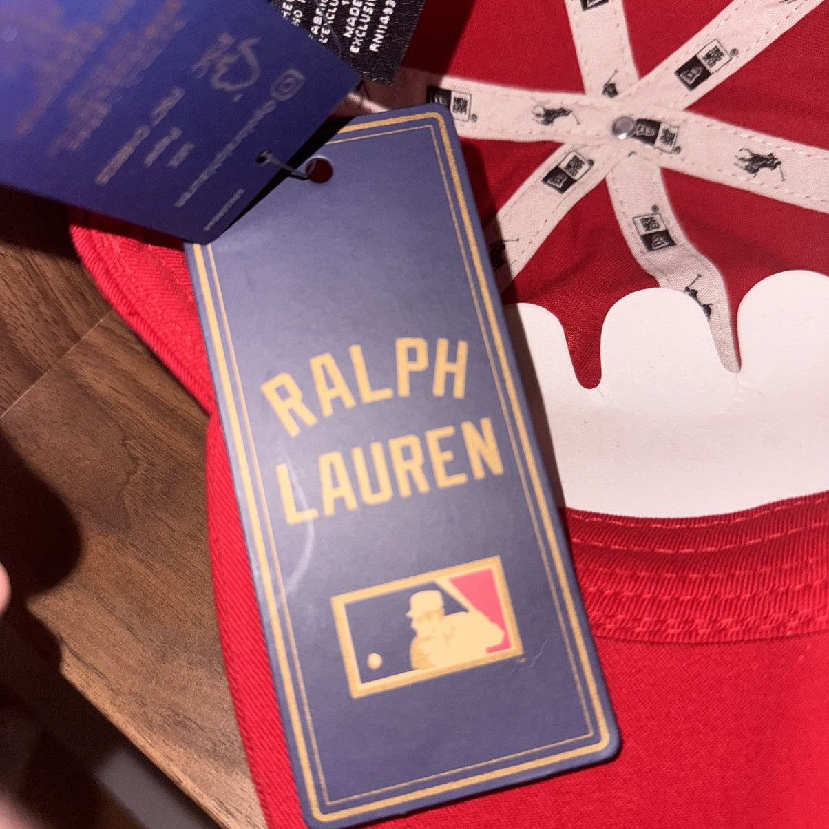 New Era Polo Ralph Lauren Yankees Long Bill Cap - Rl2000 Red Size ONE SIZE - 17 Thumbnail
