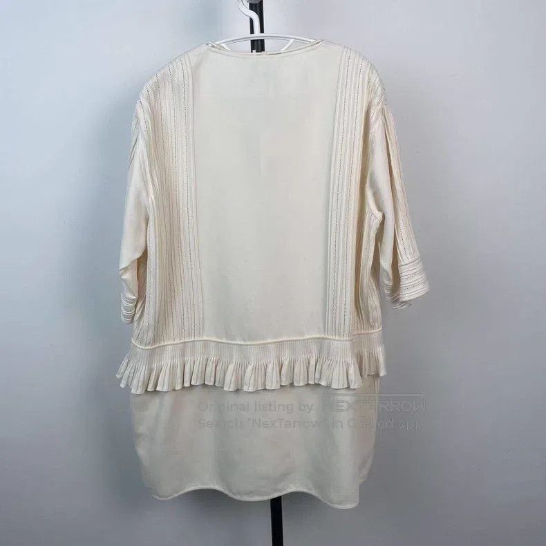 Hermes Hermes White Dress Size XS / US 0-2 / IT 36-38 - 2 Thumbnail