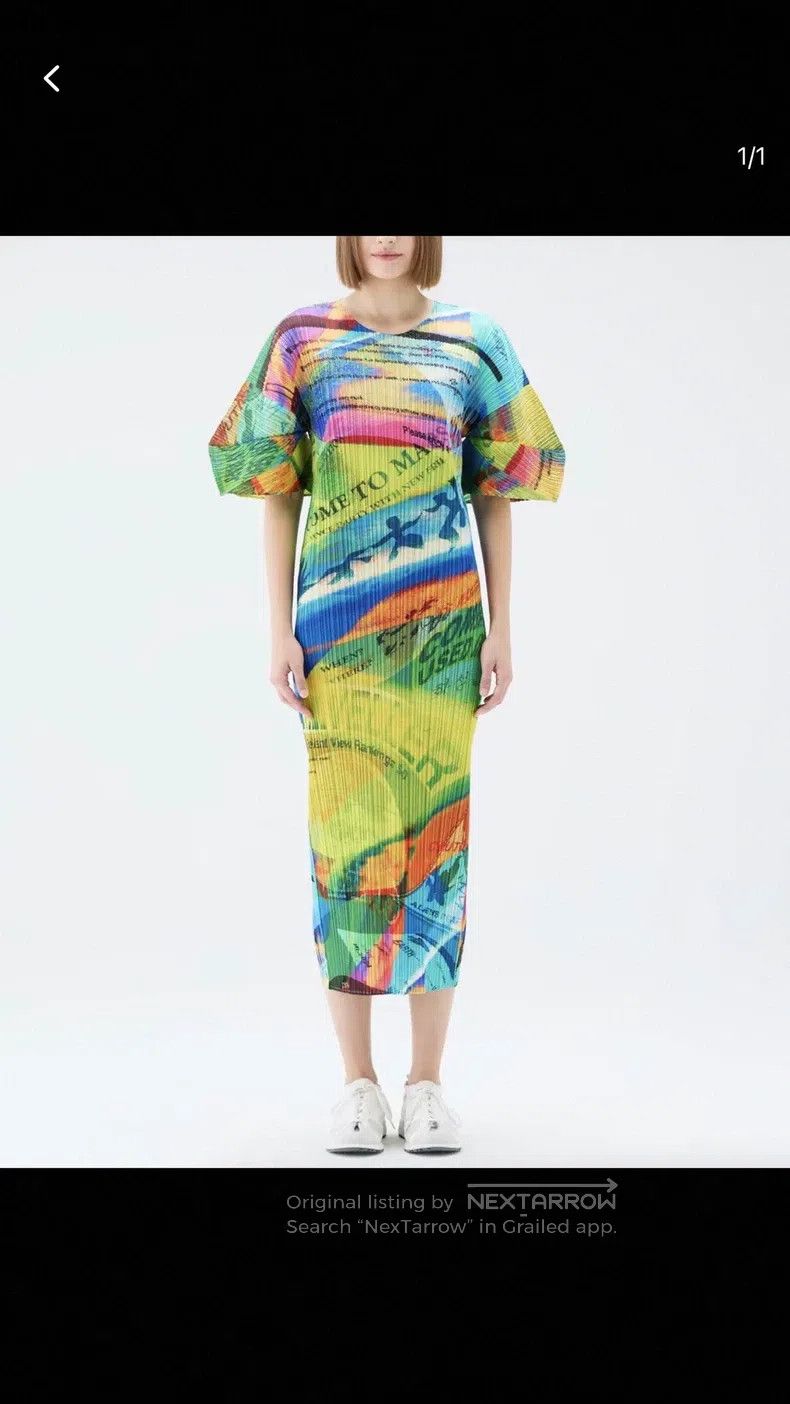 Issey Miyake Issey Miyake Space Traveler Dress Size L / US 10 / IT 46 - 1 Thumbnail