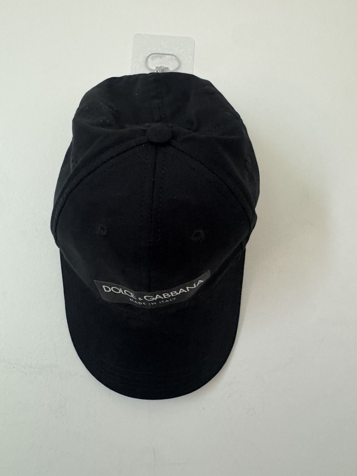 Dolce & Gabbana Dolce & Gabbana Logo Baseball Cap – Black Size ONE SIZE - 7 Thumbnail