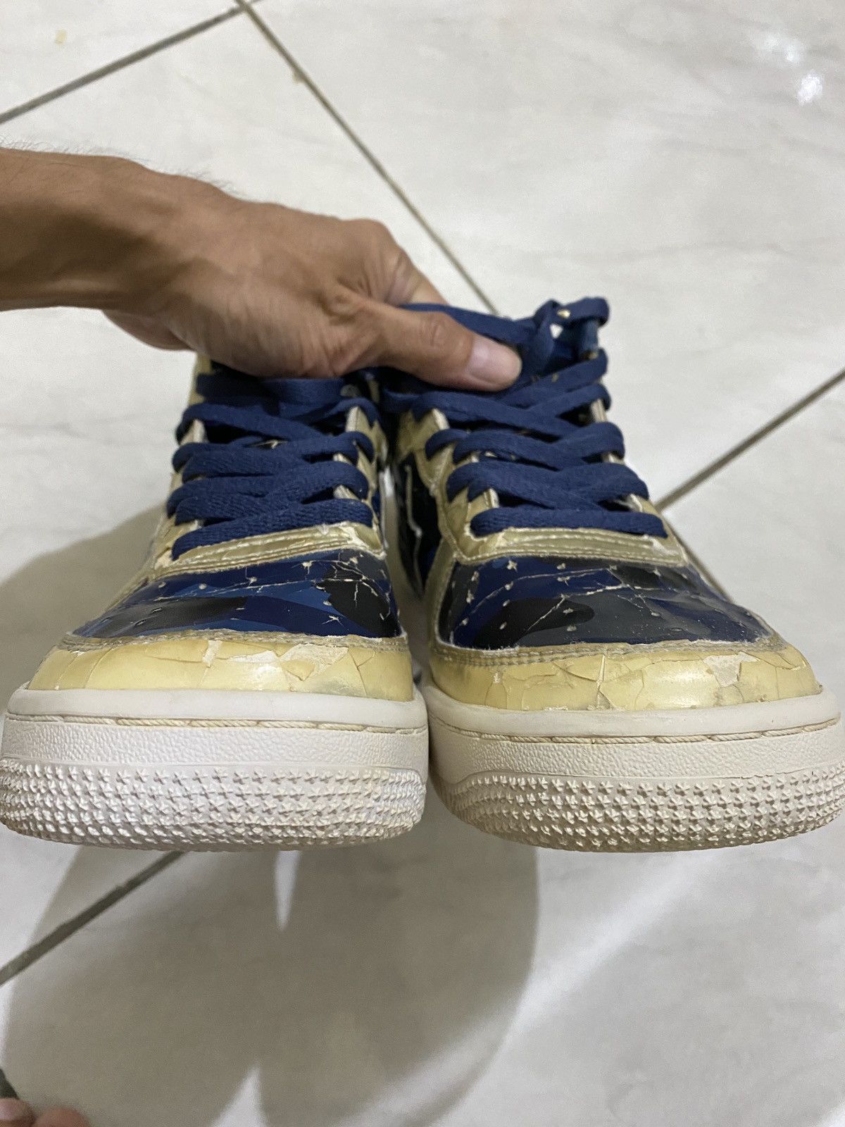 Bape Bapesta Hi Size US 8.5 / EU 41-42 - 10 Thumbnail