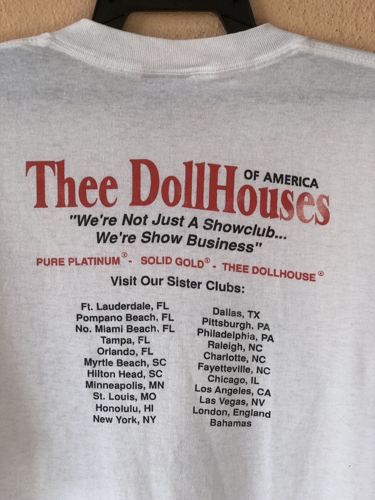 Vintage Vintage 90s THEE DOLL HOUSE Myrtle Beach Size US XL / EU 56 / 4 - 12 Thumbnail