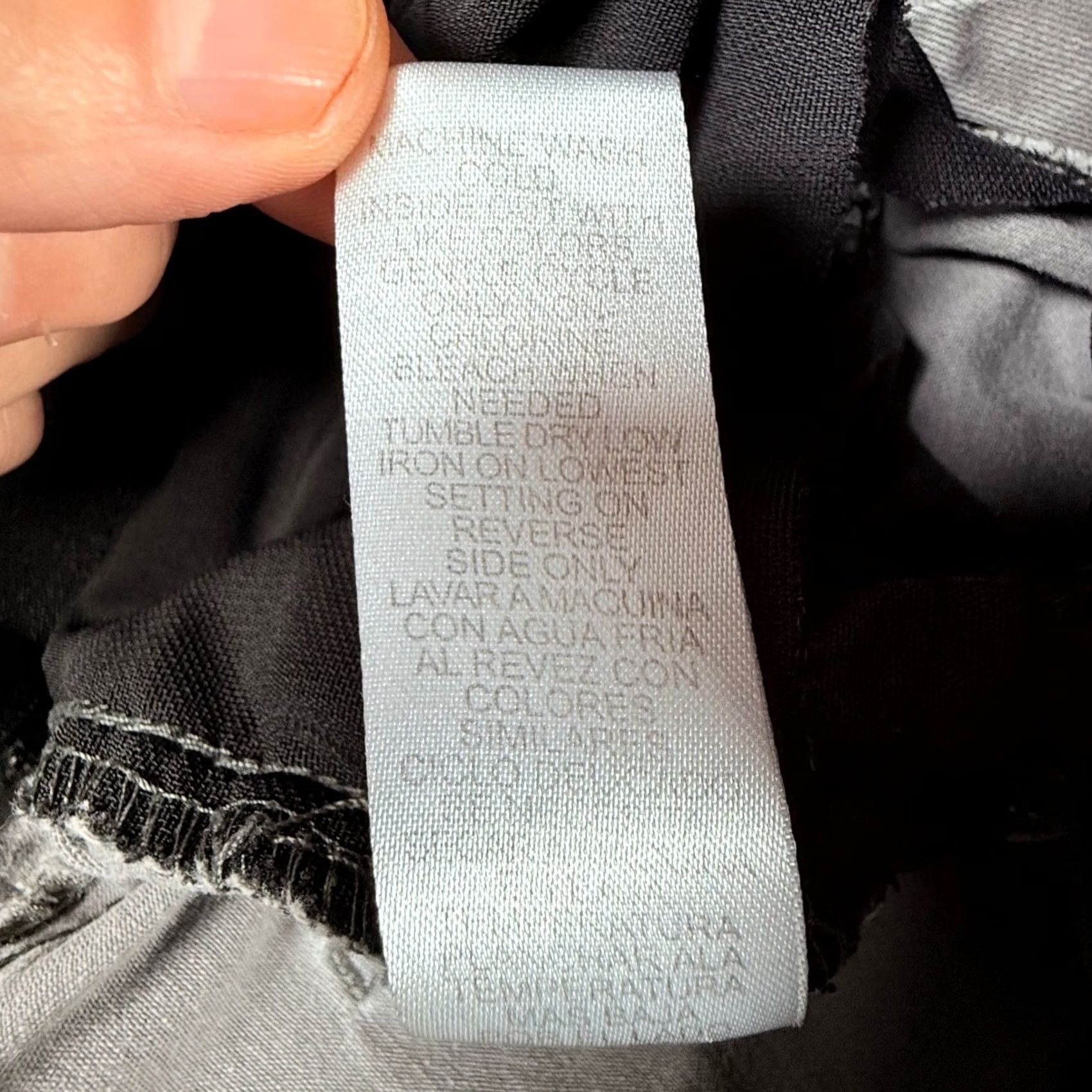 Vintage Democracy Ab Solution Camo Gray Skinny Ankle Zip Women's Pants Size 6 Slimming Size 28" / US 6 / IT 42 - 6 Thumbnail