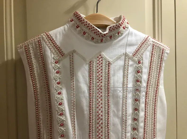 Valentino Valentino Nail beaded dress Size L / US 10 / IT 46 - 6 Thumbnail