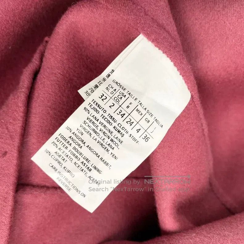 Max Mara Max Mara Cerise coat Size XXS / US 00 / IT 34 - 4 Thumbnail
