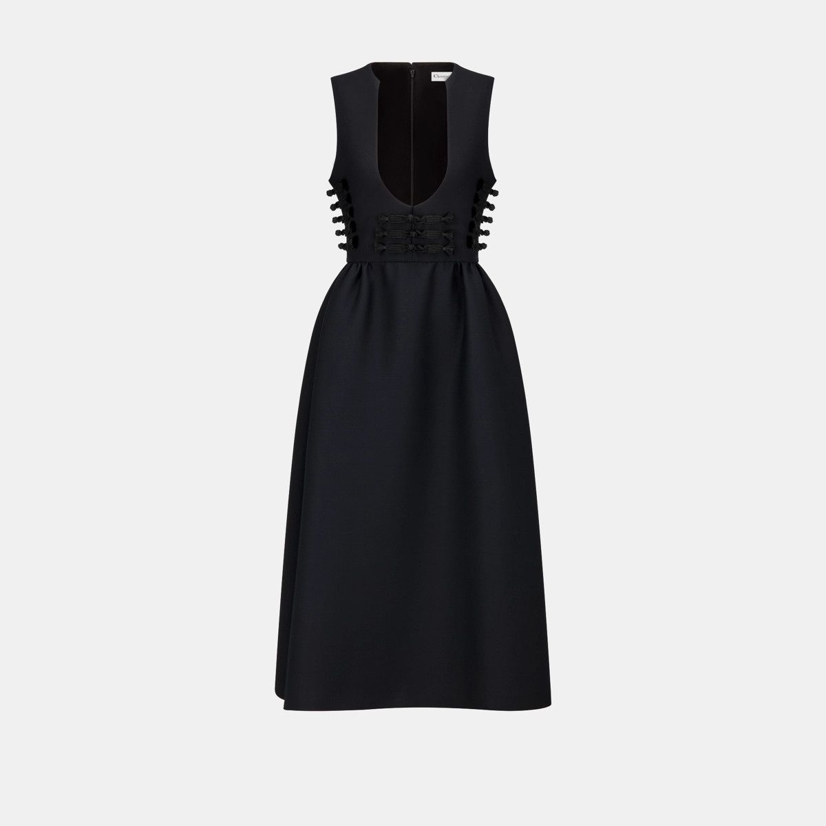 Dior o1bcso1str0225 Brandenburg Dress in Black Size M / US 6-8 / IT 42-44 - 1 Thumbnail