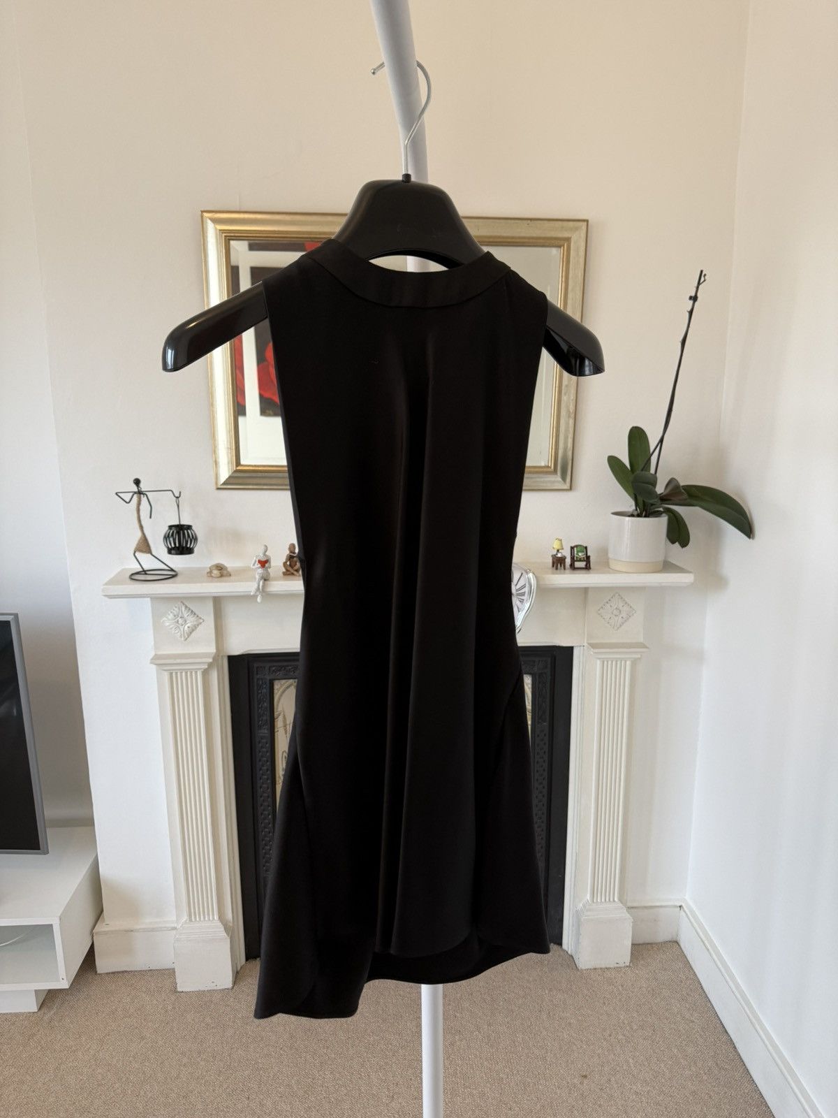 Saint Laurent Paris FW23 Saint Laurent Lavalliere Back Blouse in Crepe Satin Size US S / EU 44-46 / 1 - 5 Thumbnail