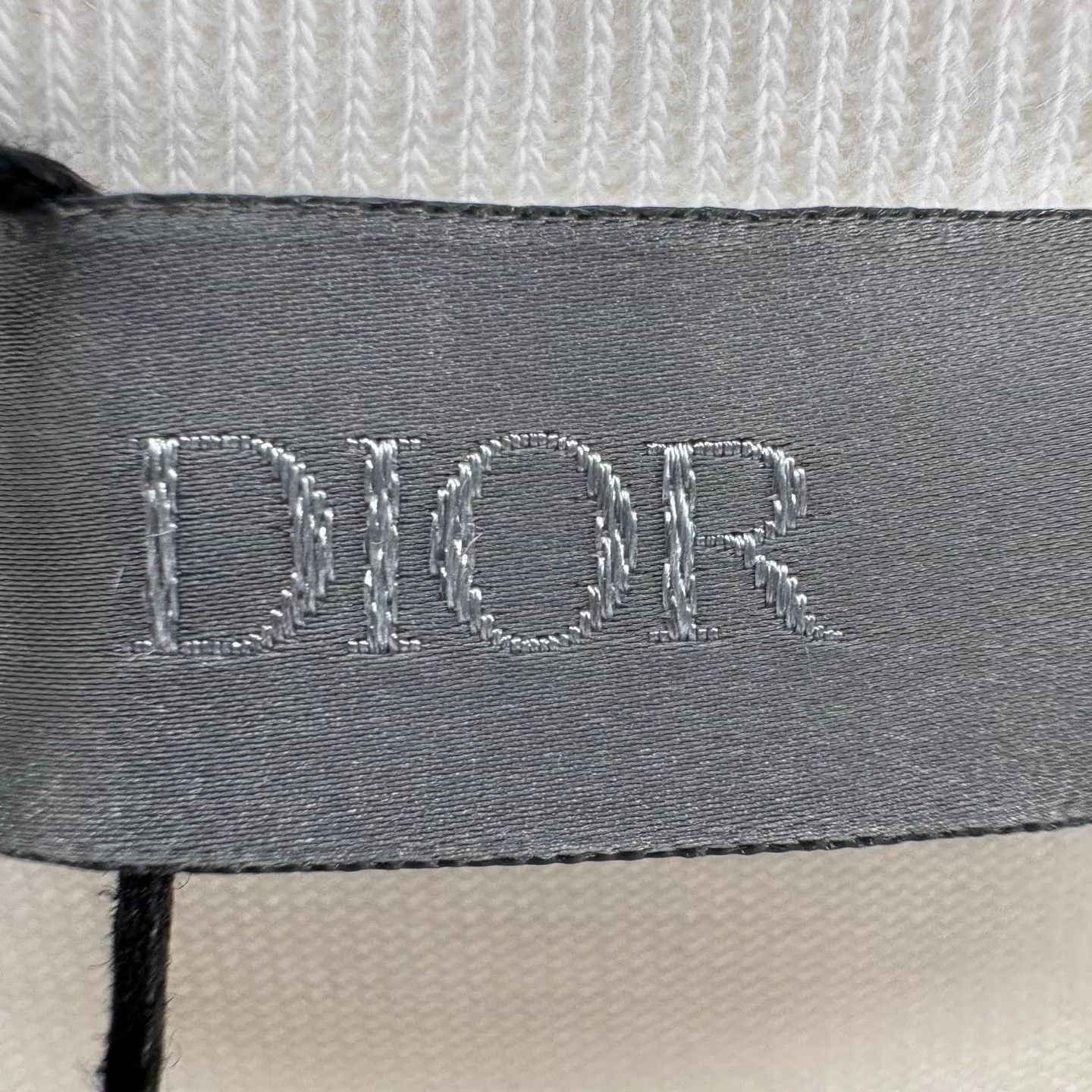 Dior Dior Floral Embroidery Logo Short-Sleeve M 100% Cotton Size US M / EU 48-50 / 2 - 6 Thumbnail