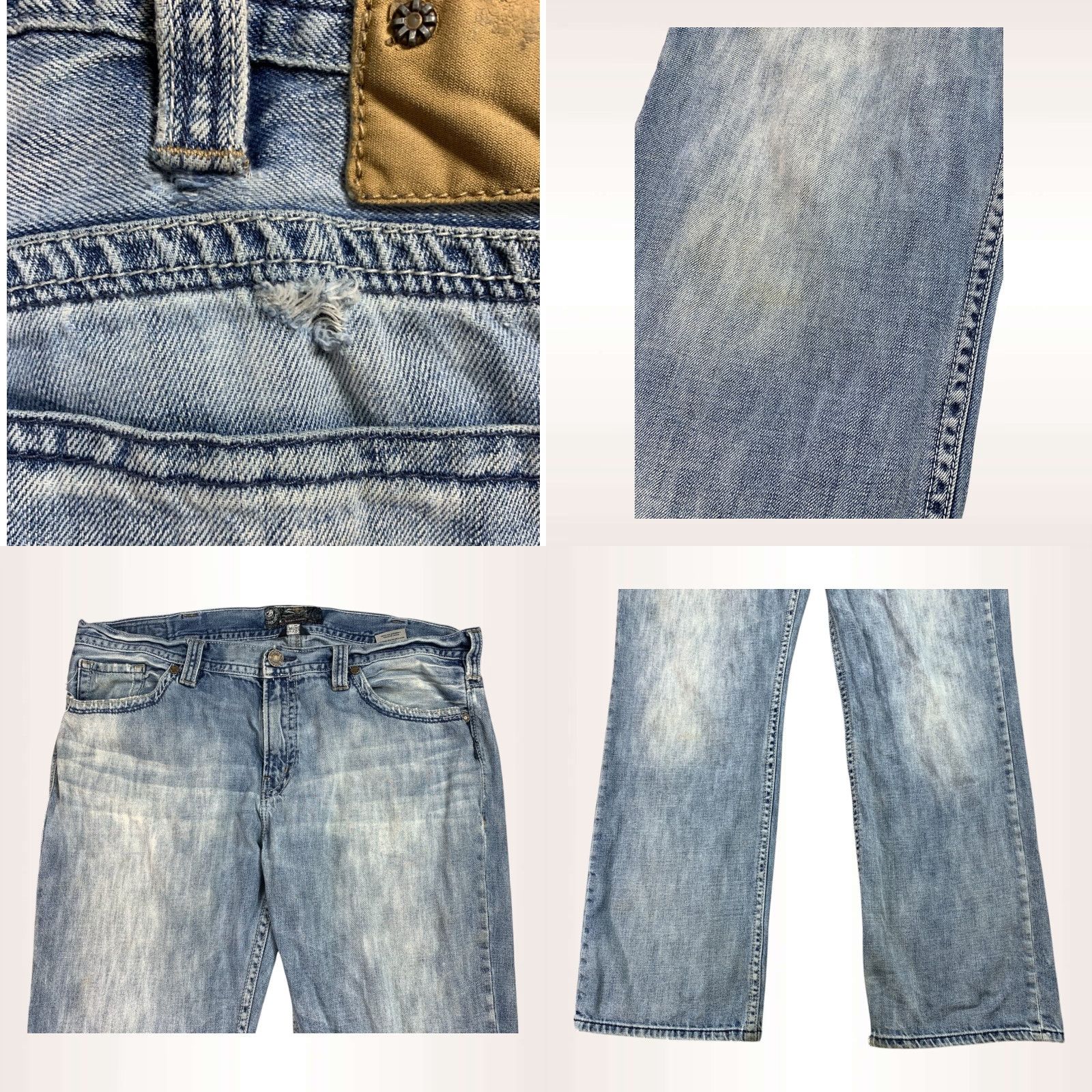 Silver Jeans Co. VINTAGE? None. Size US 40 / EU 56 - 8 Thumbnail