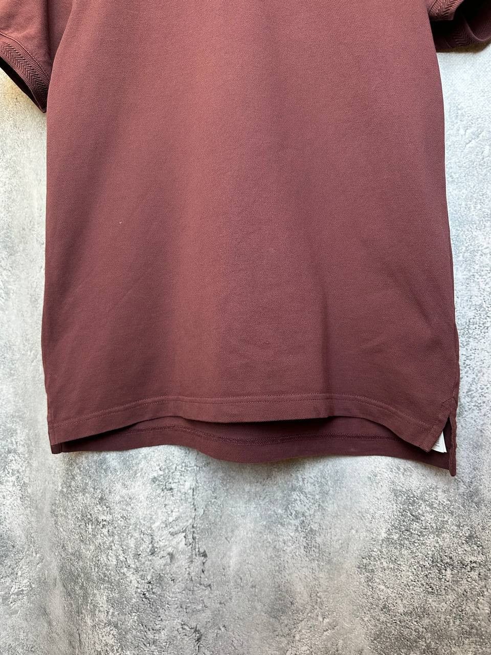 Belstaff Belstaff Polo Shirt Burgundy SS Collared Patch Box Logo Size US M / EU 48-50 / 2 - 7 Thumbnail