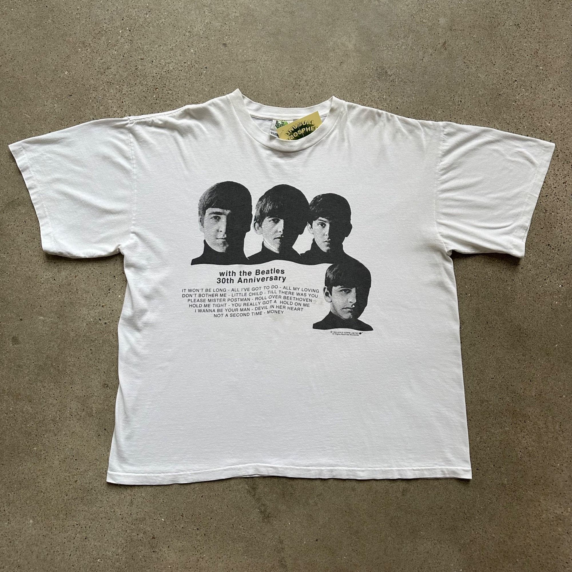 Vintage 1994 Beatles 30th Anniversary Apple Shirt