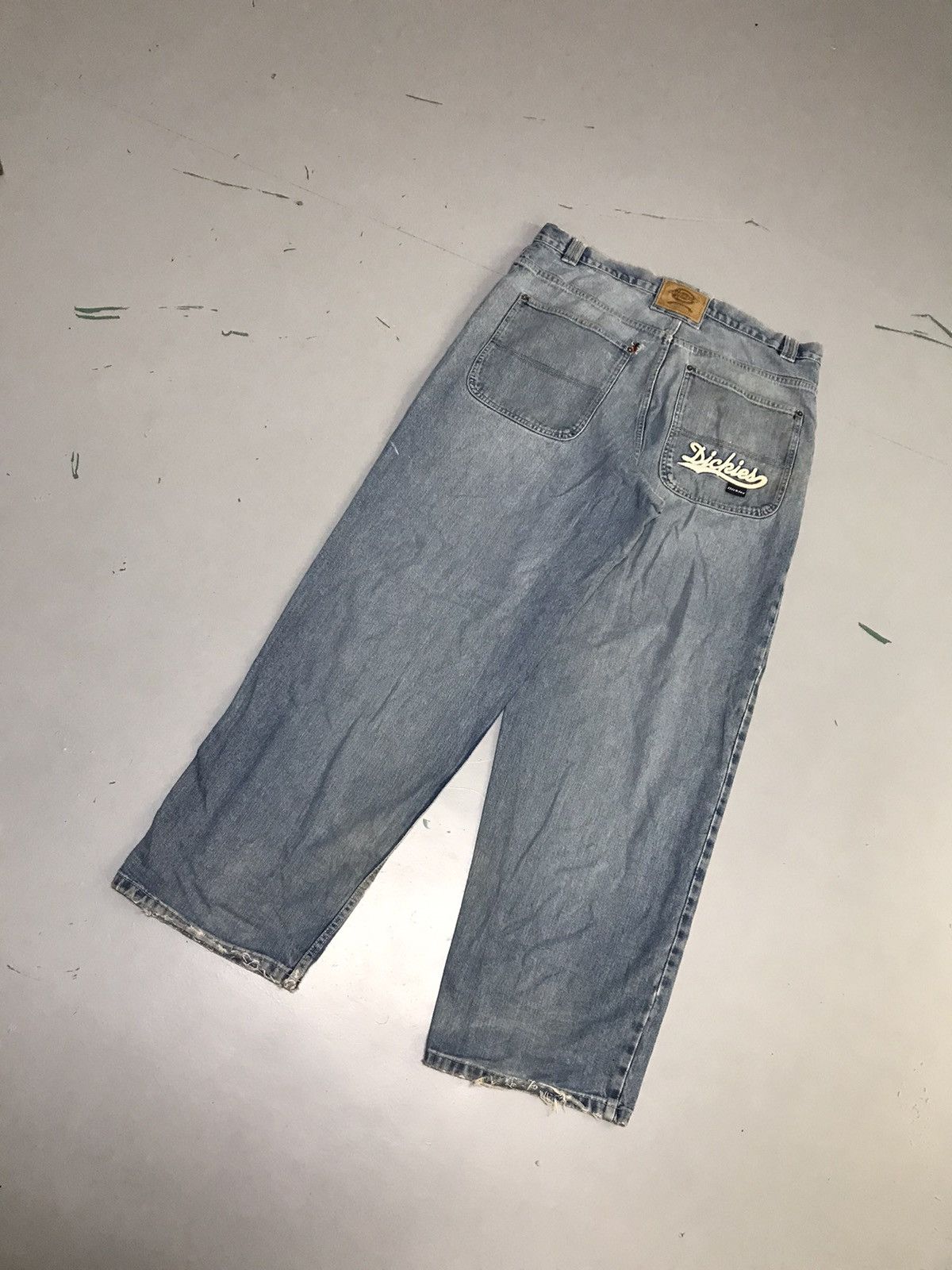 Dickies Vintage dickies big daddy damaged denim Size US 40 / EU 56 - 12 Thumbnail