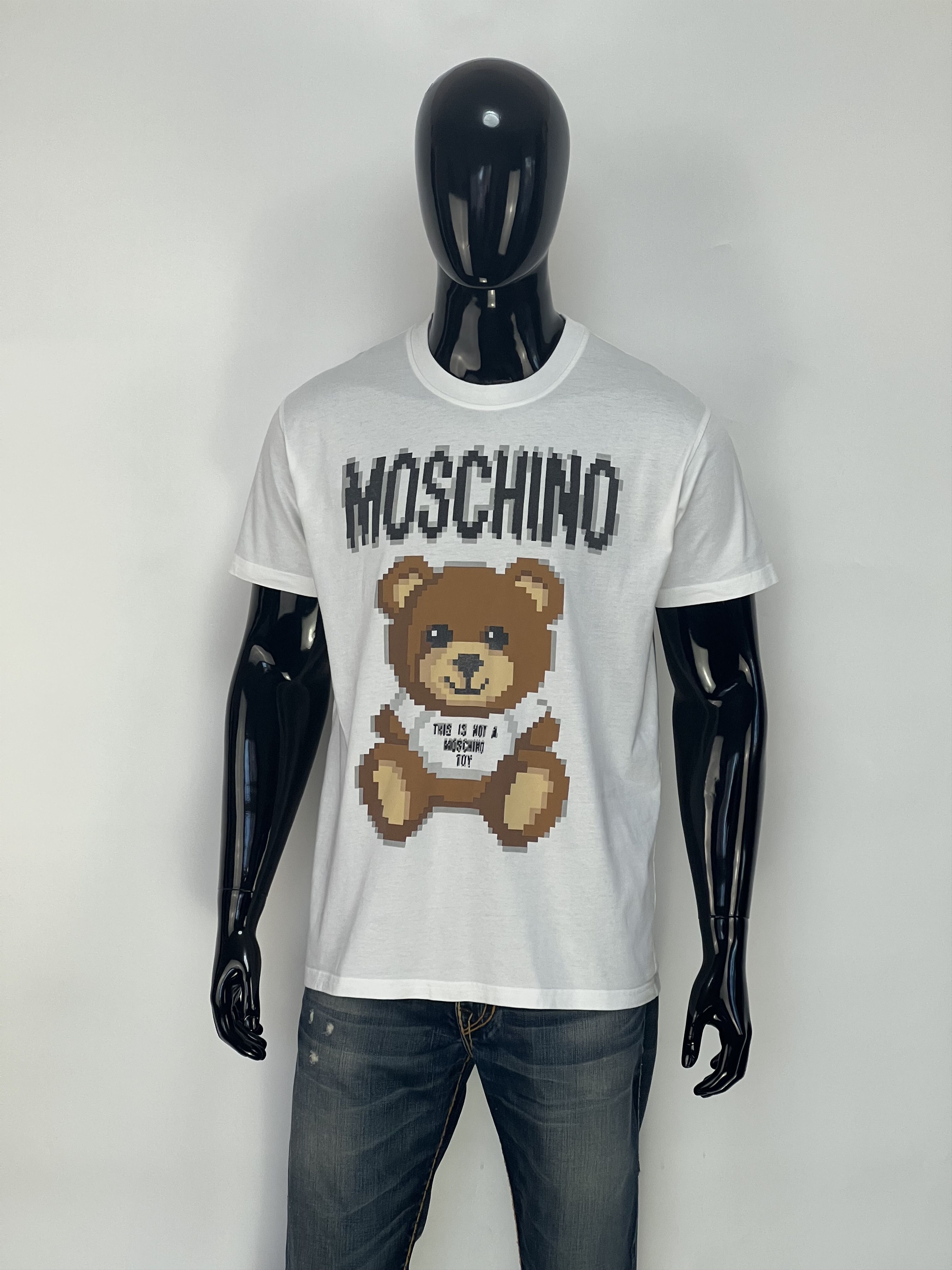 Moschino Moschino Couture Sims Pixel Capsule Teddy Bear Tee Size US L / EU 52-54 / 3 - 1 Thumbnail