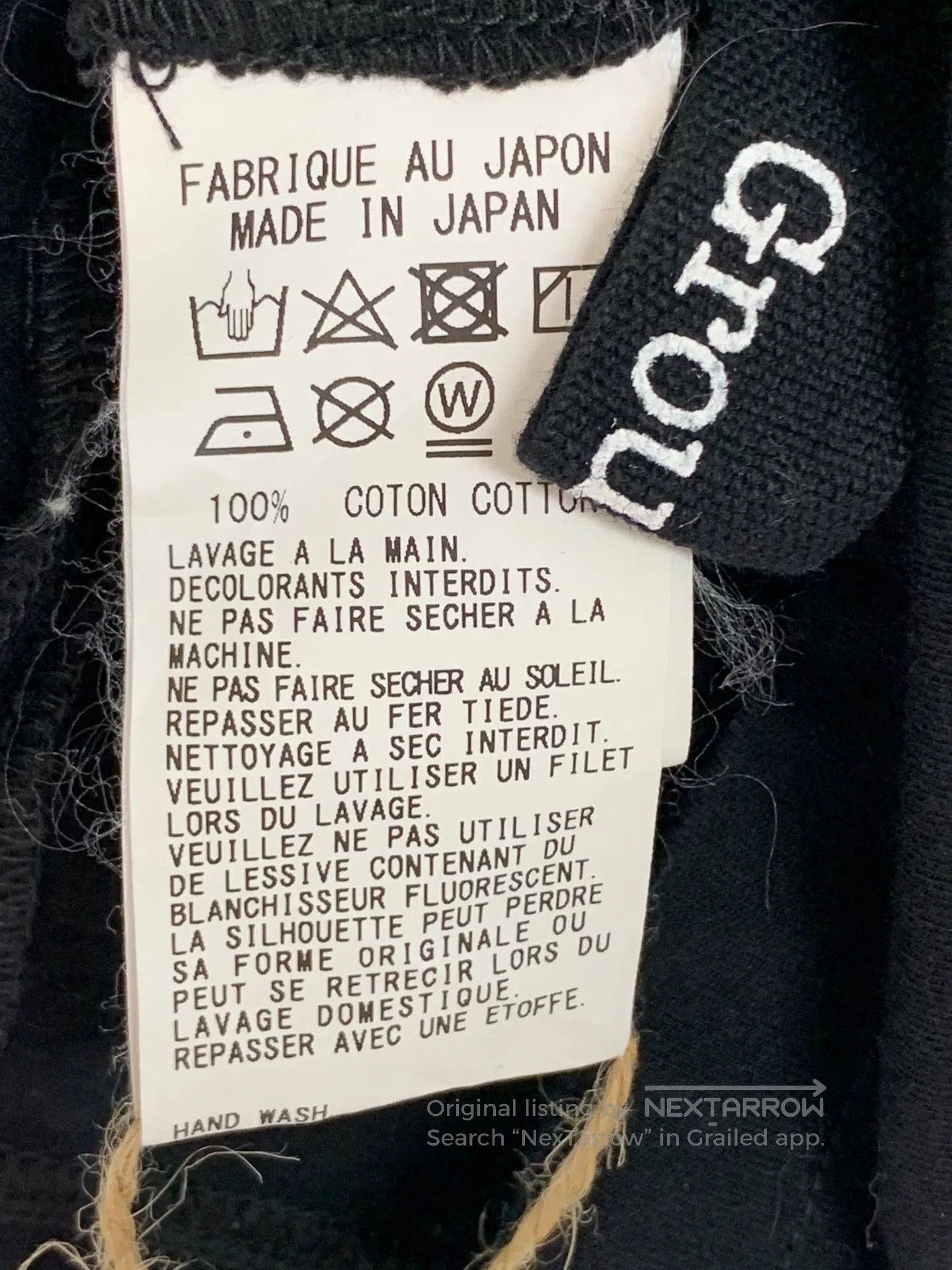 Ground Y Yohji Yamamoto GroundY T-Shirt. Size US M / EU 48-50 / 2 - 7 Thumbnail
