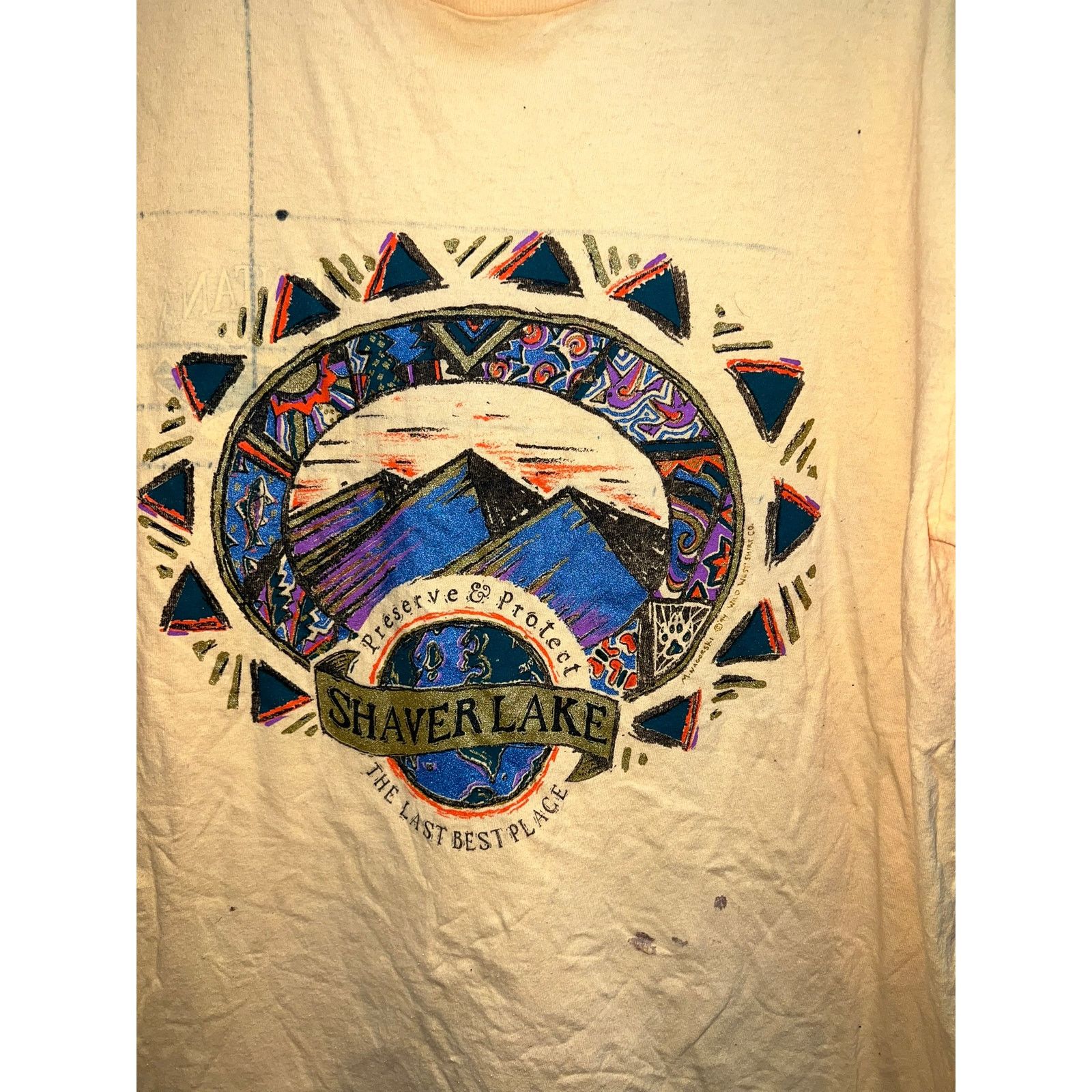 Vintage Vintage Shaver Lake Shirt Preserve And Protect Tee 90s L Size US L / EU 52-54 / 3 - 6 Thumbnail
