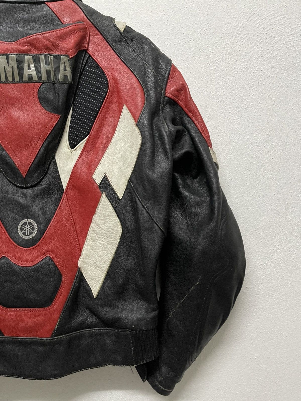 Yamaha 90s YAMAHA RACING LEATHER JACKET RARE DESIGN Size US XS / EU 42 / 0 - 17 Thumbnail