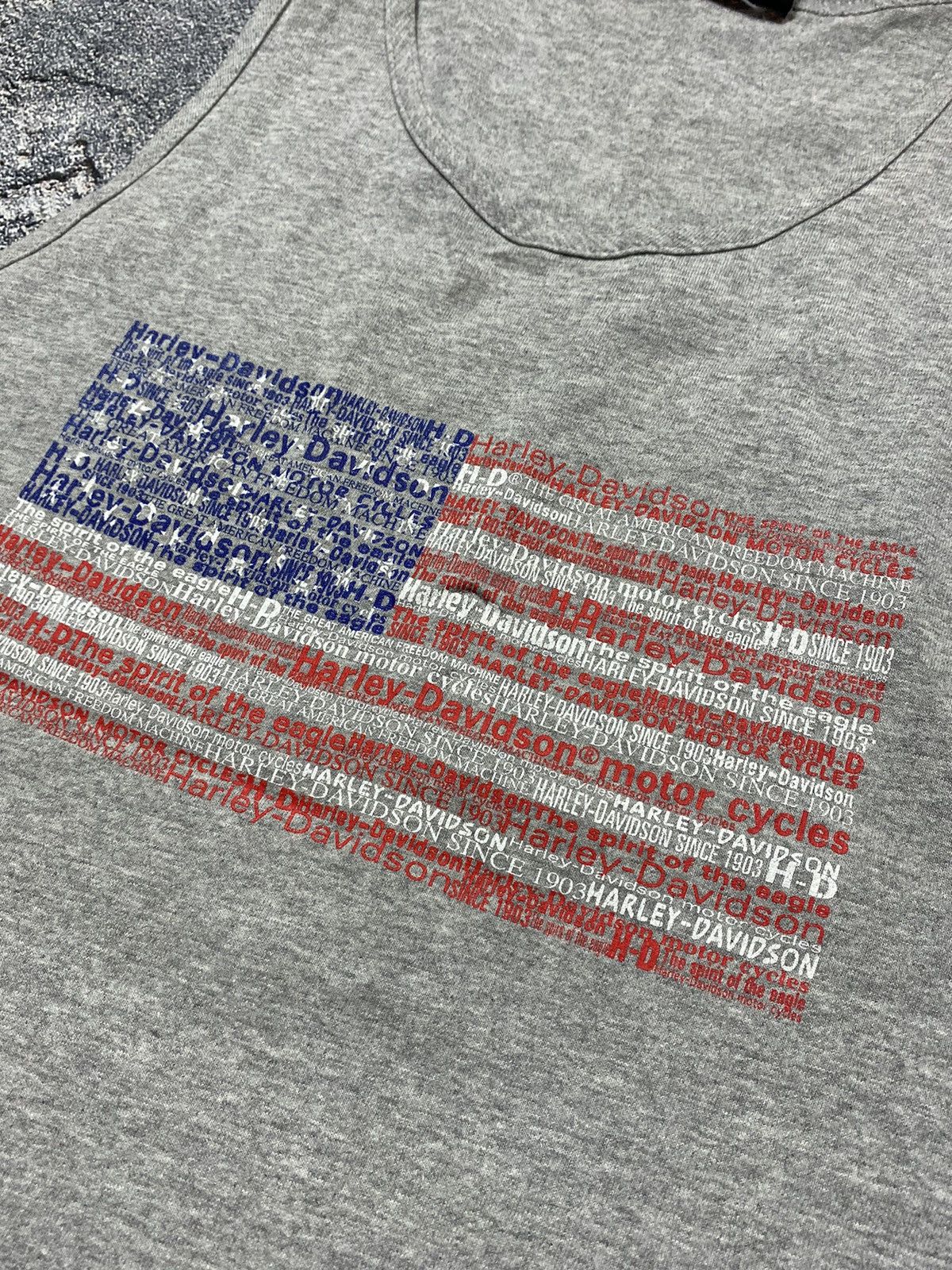 Harley Davidson × Vintage HARLEY DAVIDSON 🇺🇸 madei in USA Size US L / EU 52-54 / 3 - 9 Thumbnail