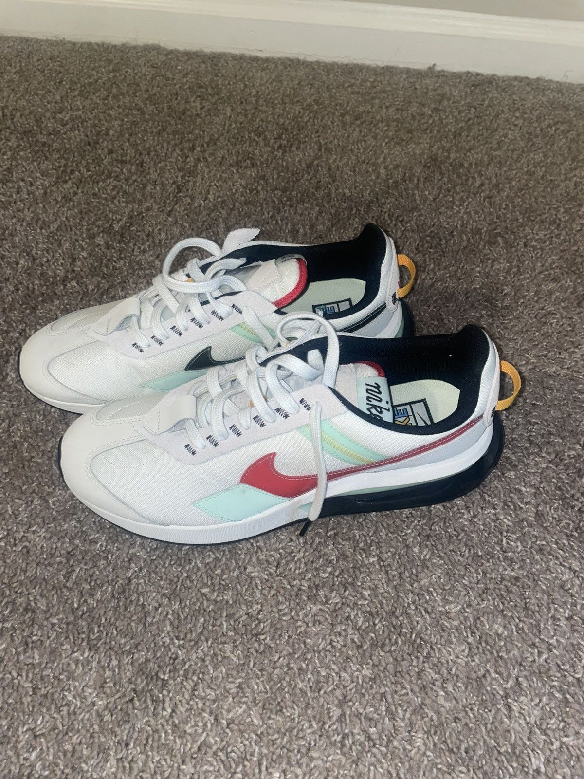 Nike NIKE AIR MAX PRE-DAY MEN SIZE 12 SUMMIT WHITE Size US 12 / EU 45 - 2 Thumbnail