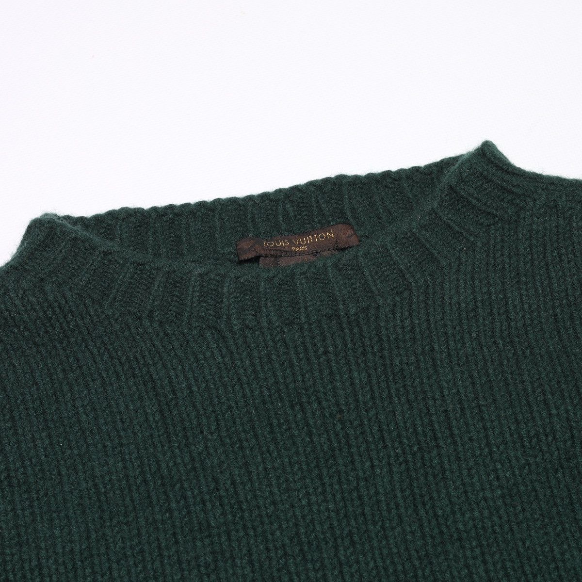 Louis Vuitton Louis Vuitton Cashmere Green Sweater Knit Size S / US 4 / IT 40 - 4 Thumbnail
