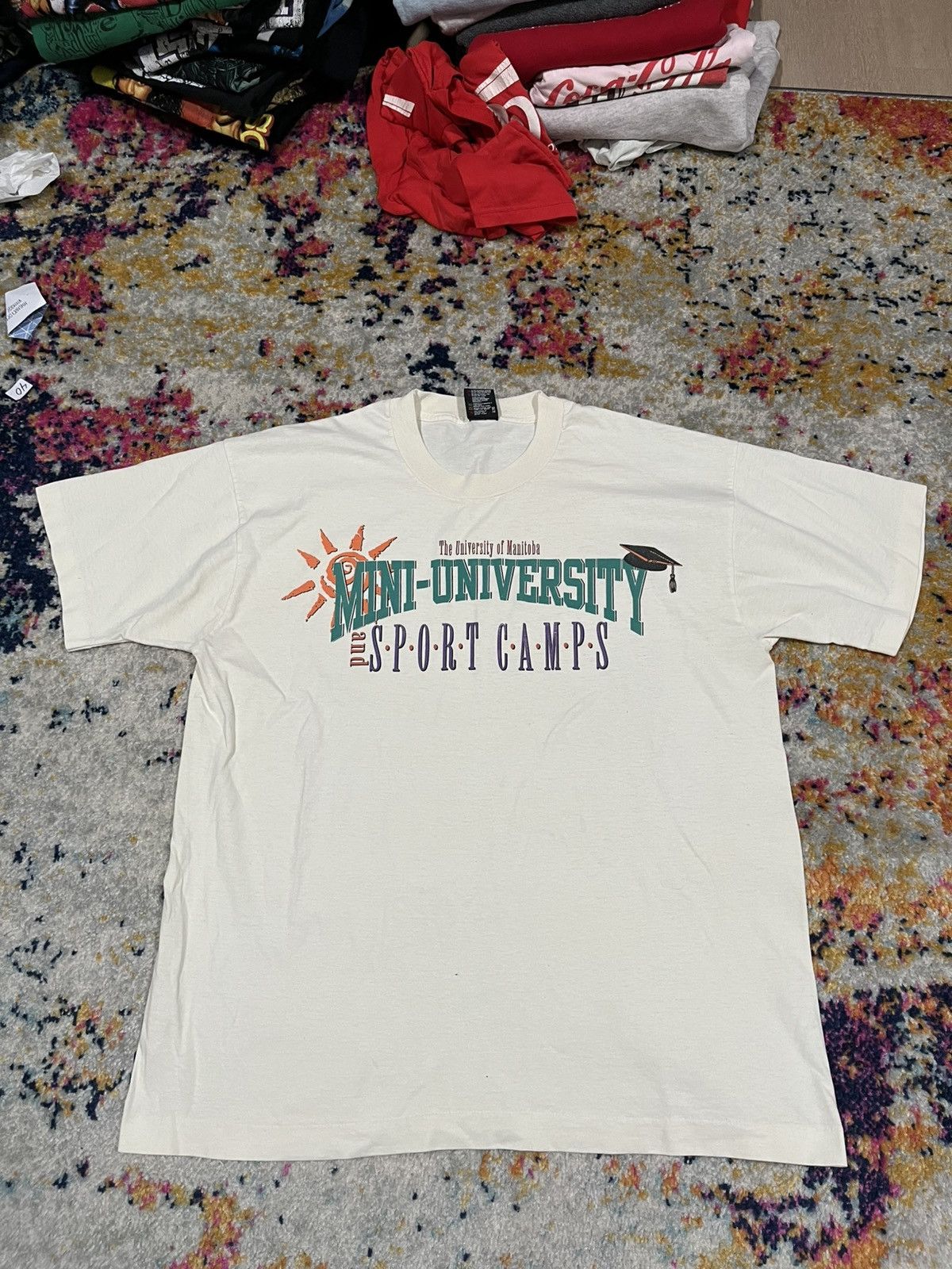 Vintage Vintage University Shirt XL Size US XL / EU 56 / 4 - 1 Thumbnail