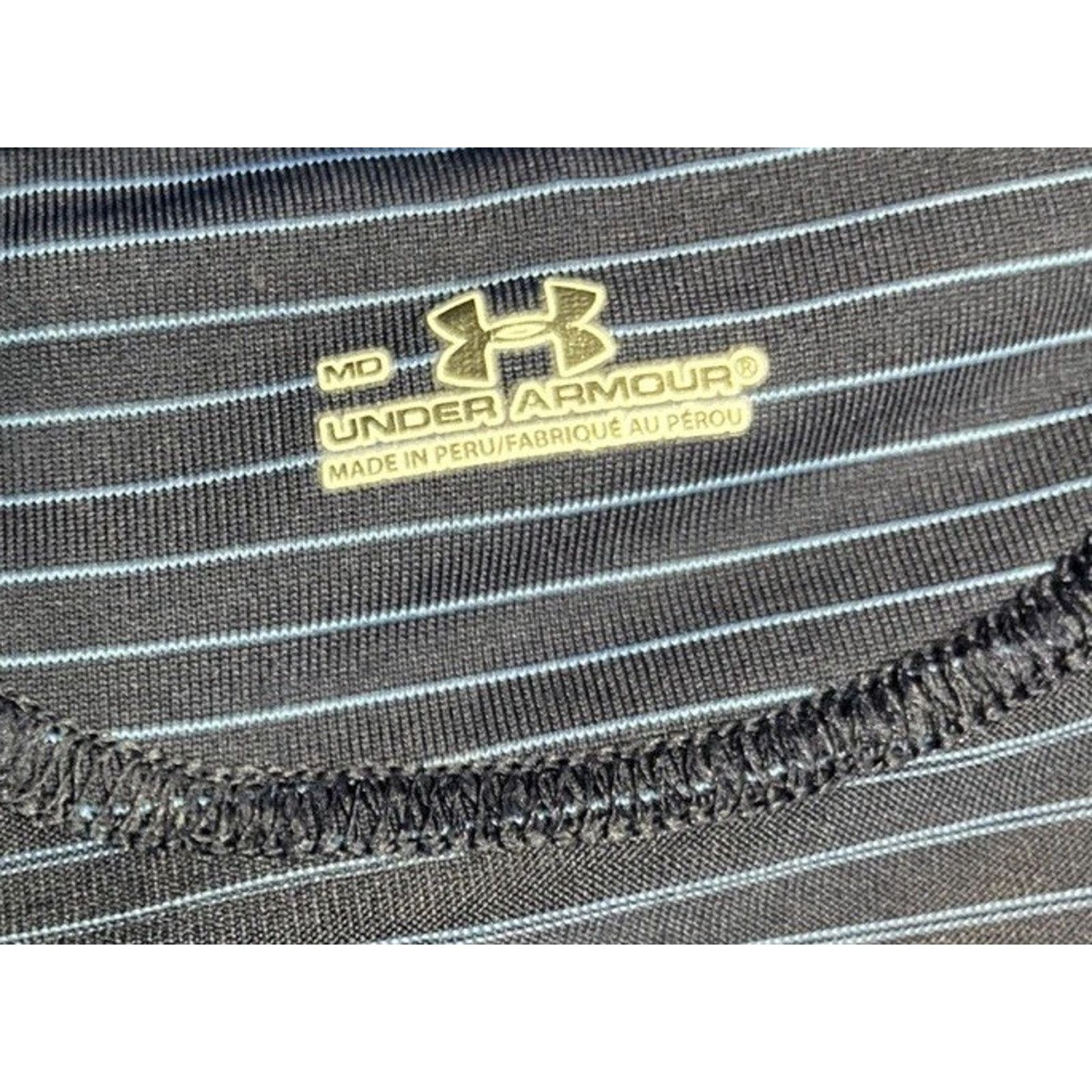 Under Armour Under Armour Men's UA Matchplay Stripe Polo Shirt Blue M Size US M / EU 48-50 / 2 - 5 Thumbnail