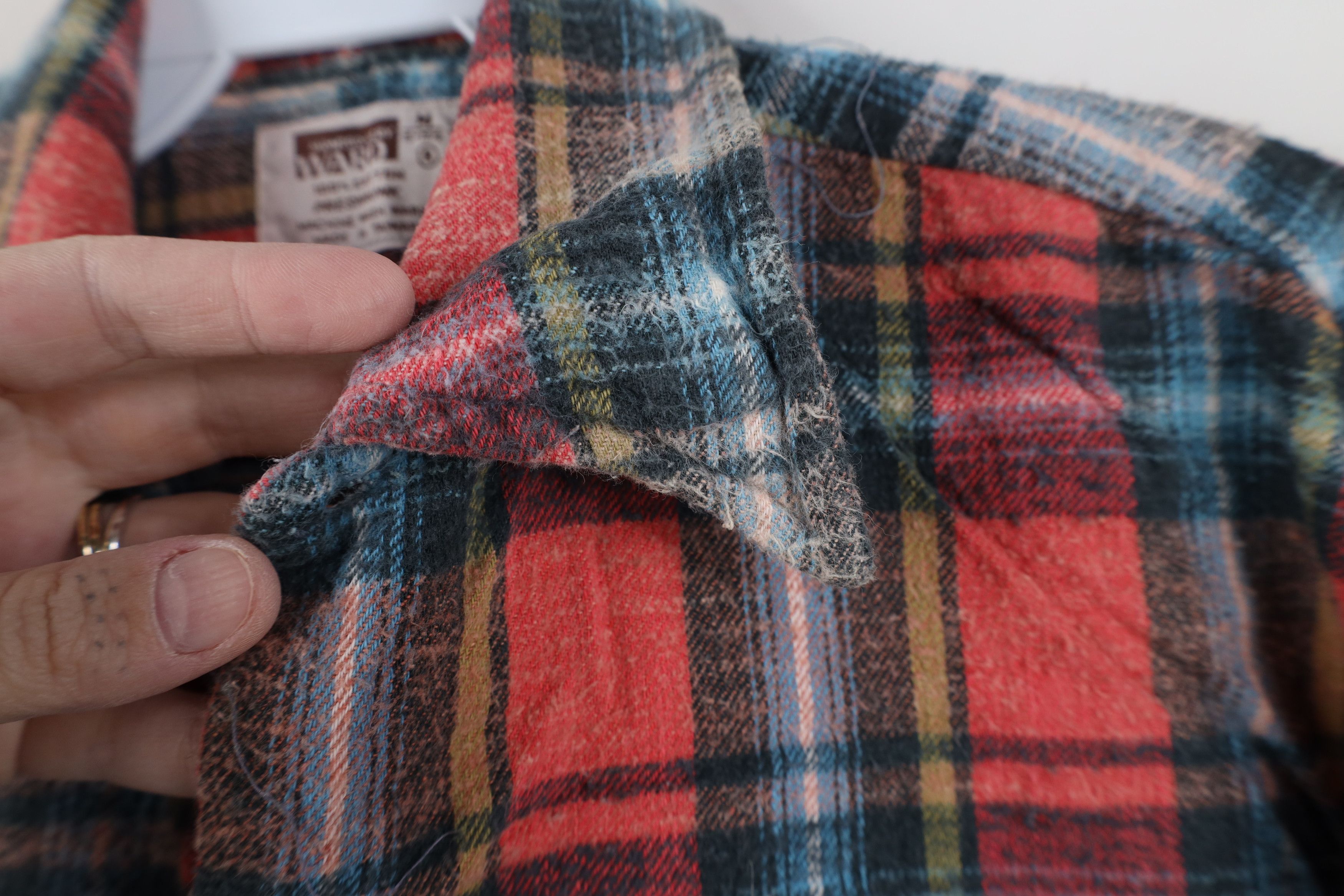 Vintage Vintage 70s Streetwear Flannel Collared Button Shirt Size US M / EU 48-50 / 2 - 5 Thumbnail