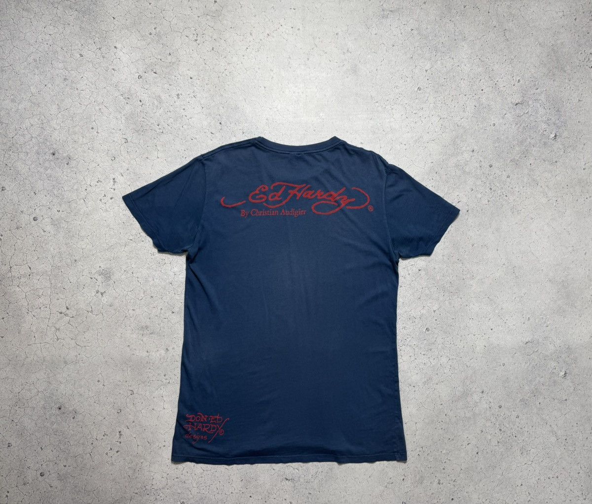 Ed Hardy Ed Hardy by Christian Audigier Vintage T-Shirt Big Logo Size US M / EU 48-50 / 2 - 11 Thumbnail
