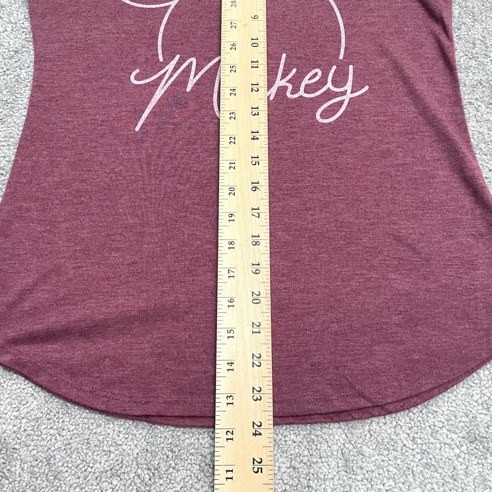 Disney Disney Mickey Mouse Graphic T-Shirt Womens Small Red Crew Neck Short Sleeve Tee Size S / US 4 / IT 40 - 6 Thumbnail