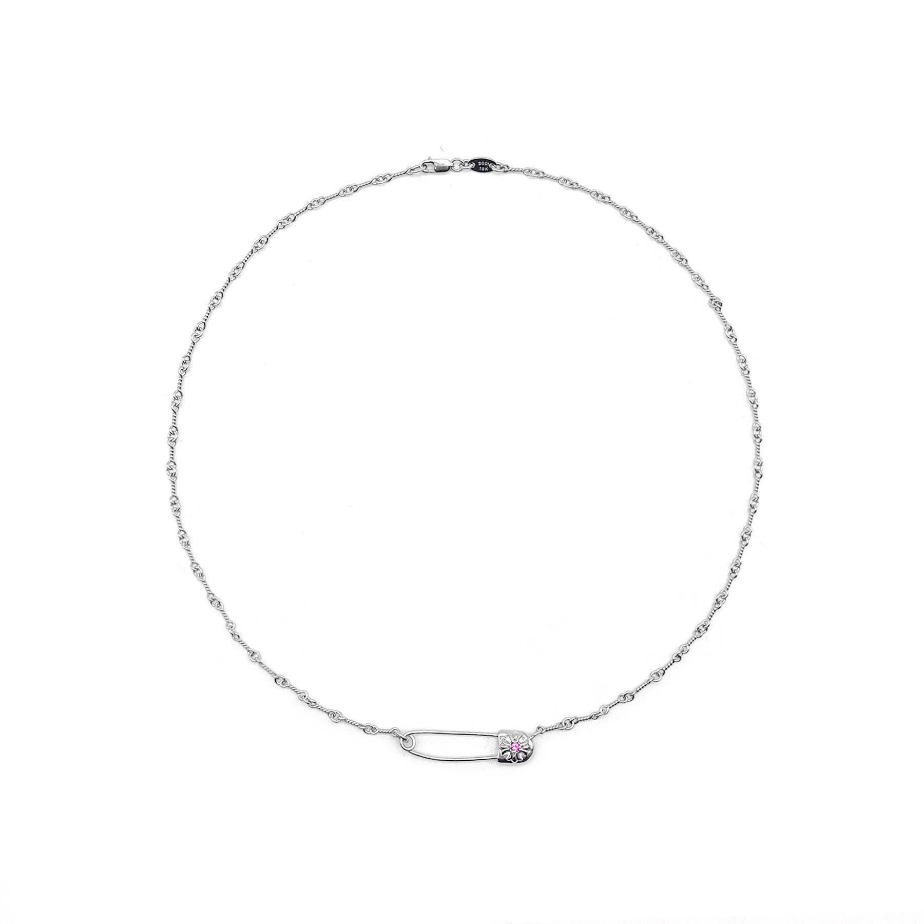 Chrome Hearts Chrome Hearts Roll Chain 2 Clip Lobster Clasps