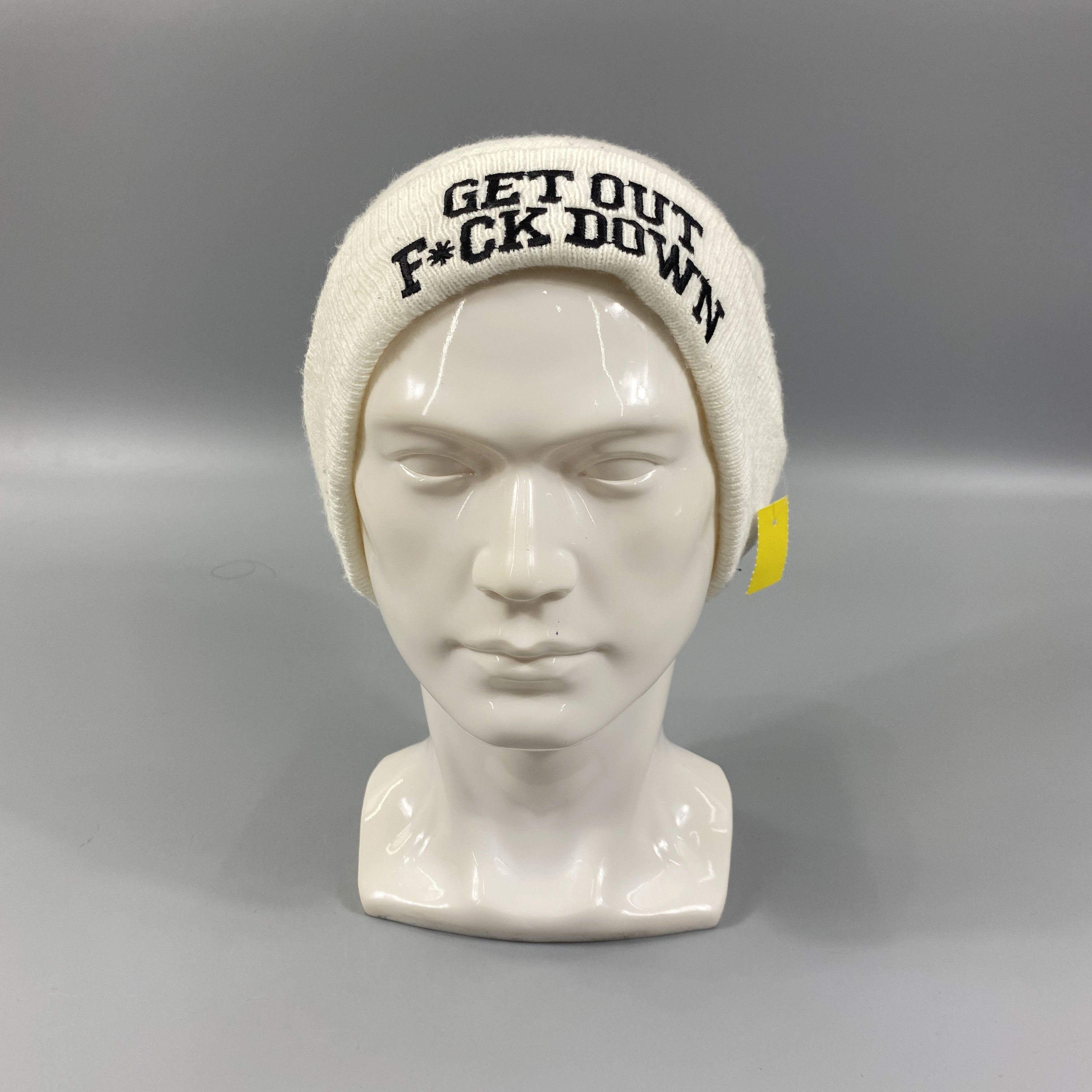 Japanese Brand Vintage Wording Snow Cap Beanie Hats -BN1050 Size ONE SIZE - 1 Thumbnail