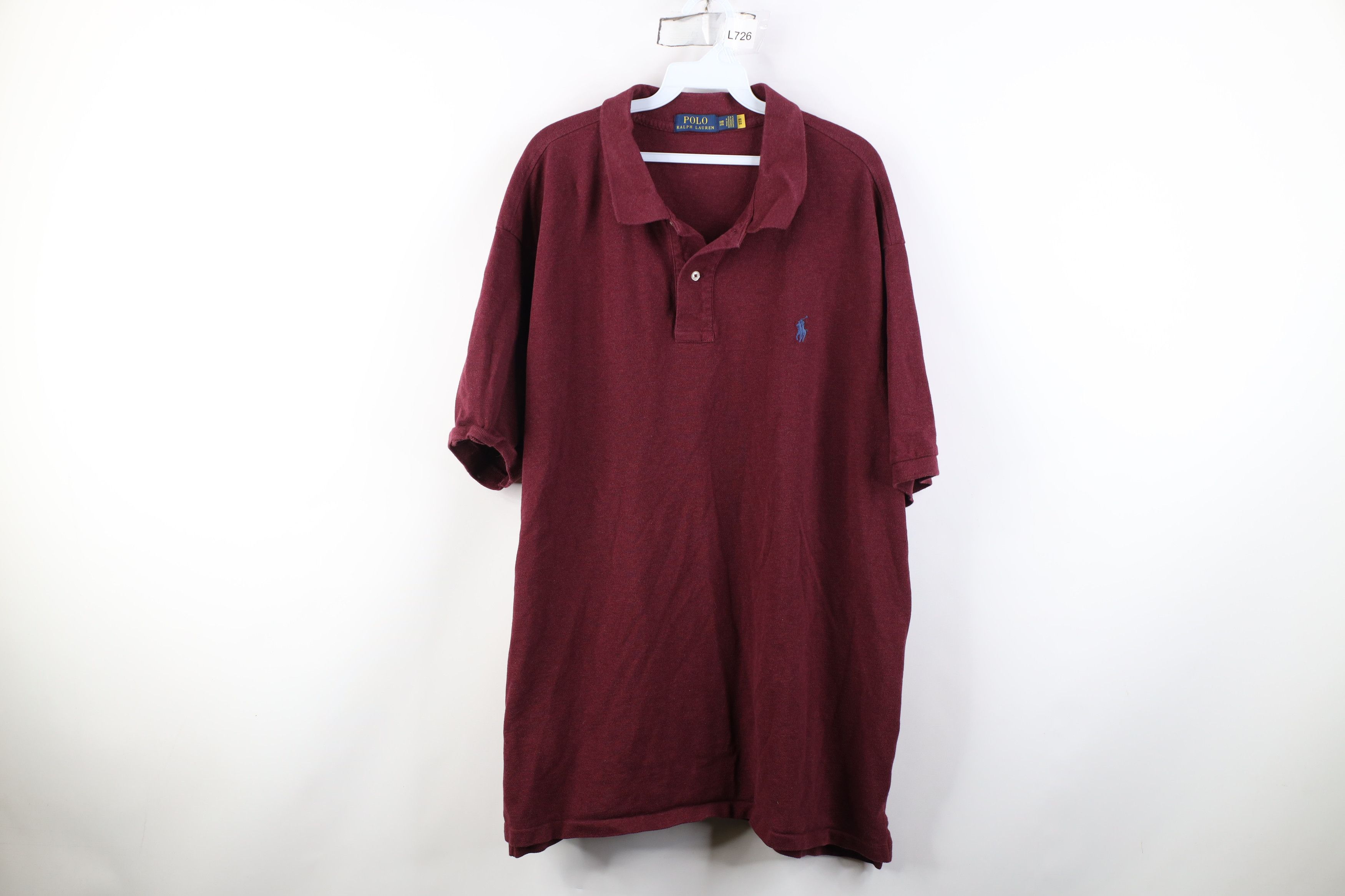 Ralph Lauren Vintage Y2K Ralph Lauren Cotton Collared Golf Polo Shirt Size US XXL / EU 58 / 5 - 1 Thumbnail