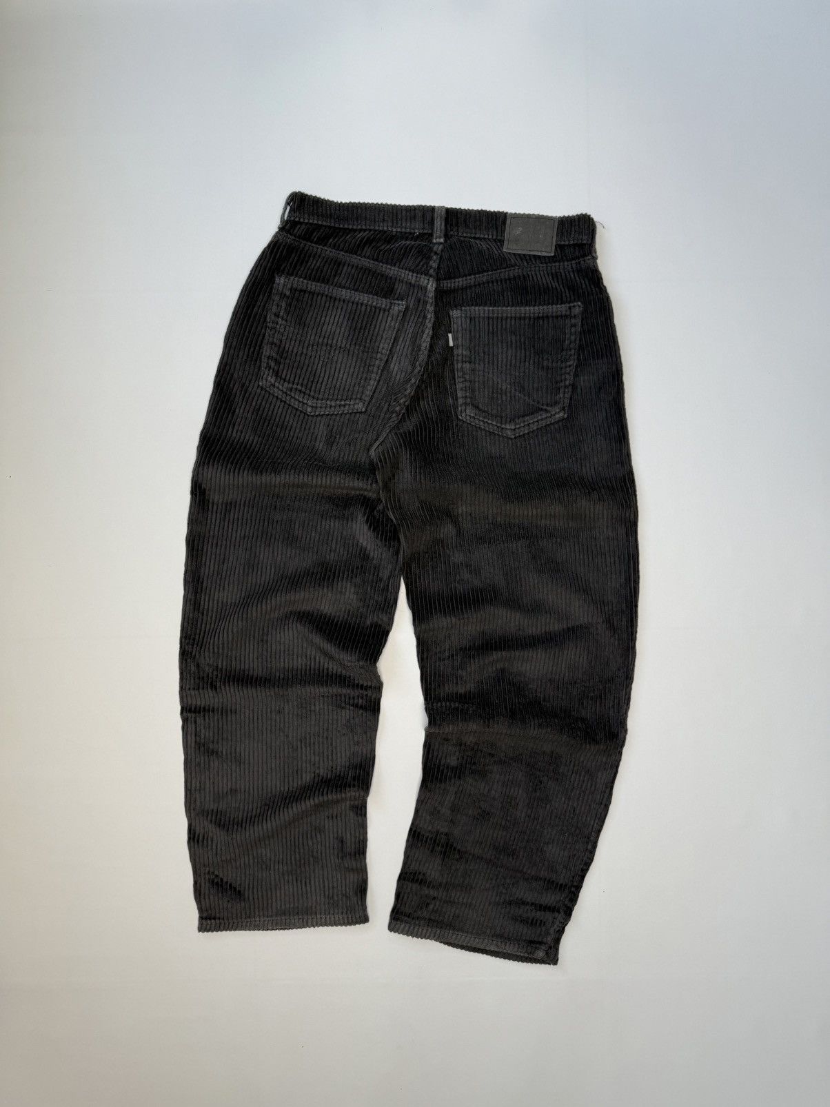 Levi's Vintage 90s Silvertab Baggy Black Corduroy Size US 34 / EU 50 - 2 Thumbnail