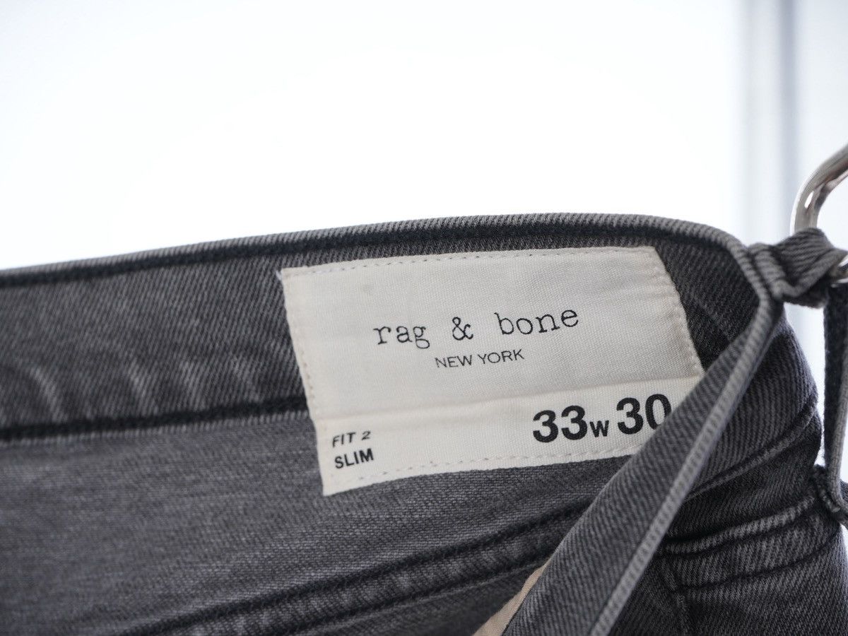 Rag & Bone Rag & Bone straight leg jeans light gray sz 33 Size US 33 - 4 Thumbnail