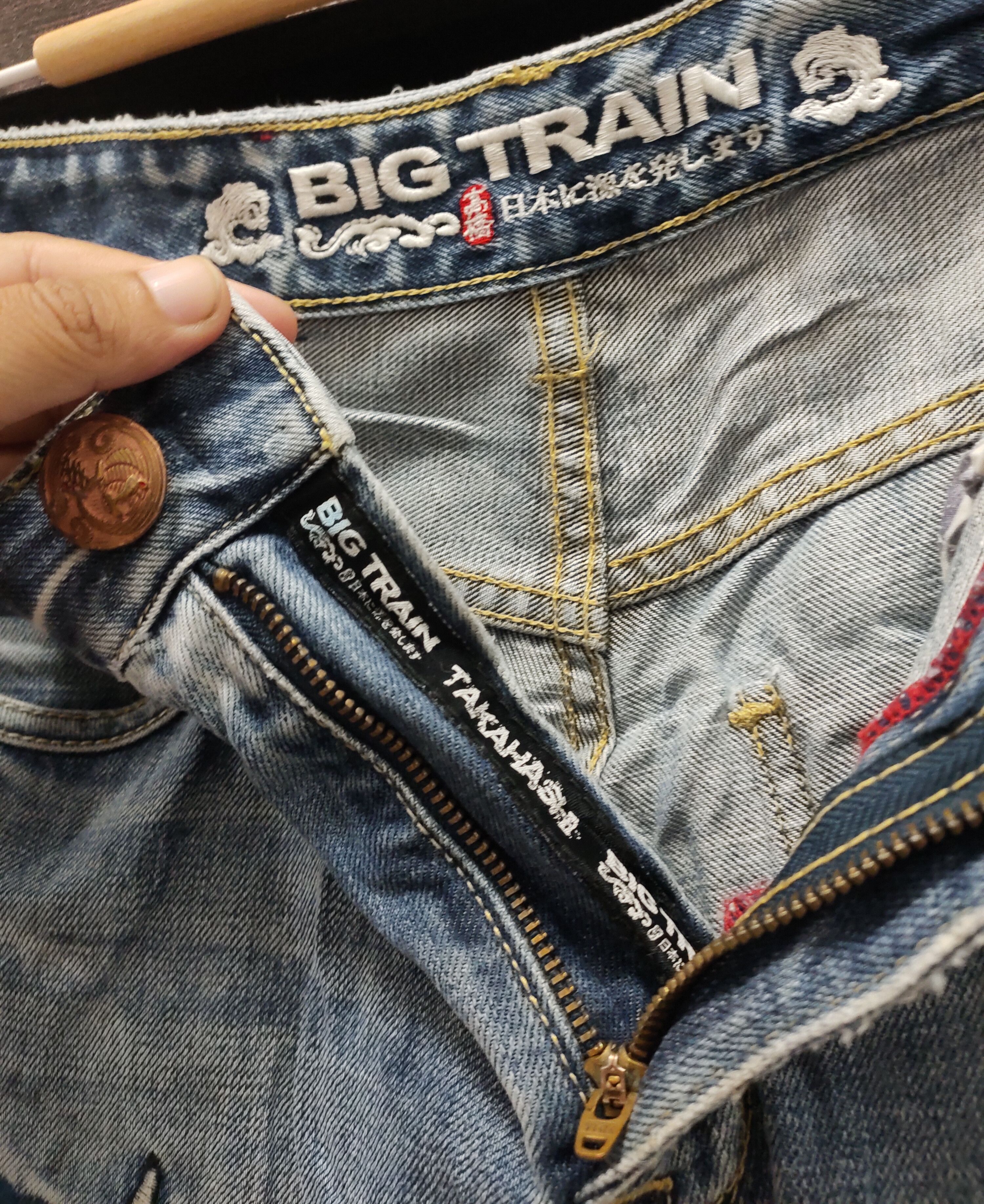 Japanese Brand 💥Japanese Brand Distressed Osaka Big Train Takahashi 💥 Size US 32 / EU 48 - 10 Thumbnail